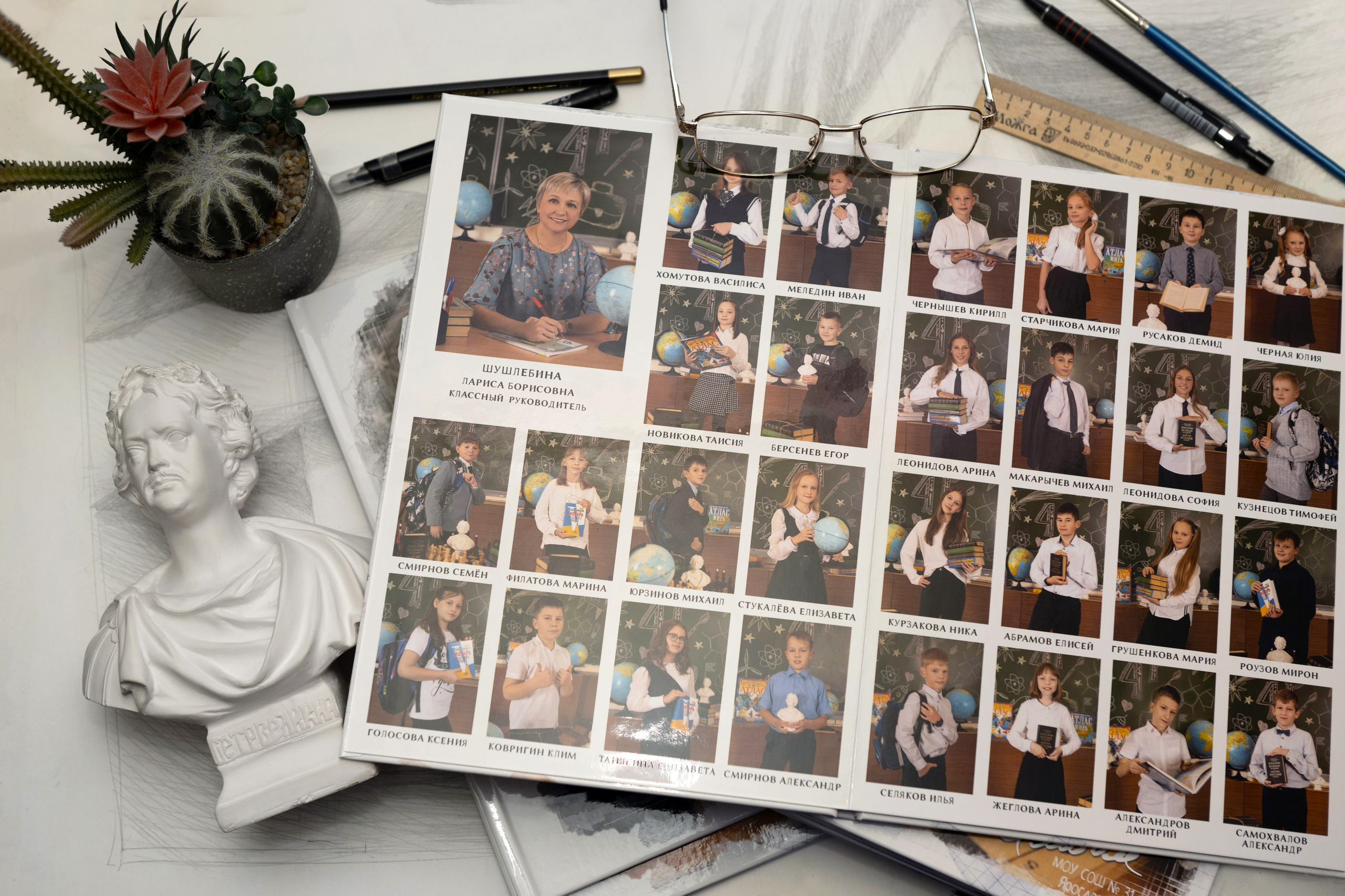 Выпускные альбомы для школы. Фотограф Марина Ершова (Ярославль-Москва)