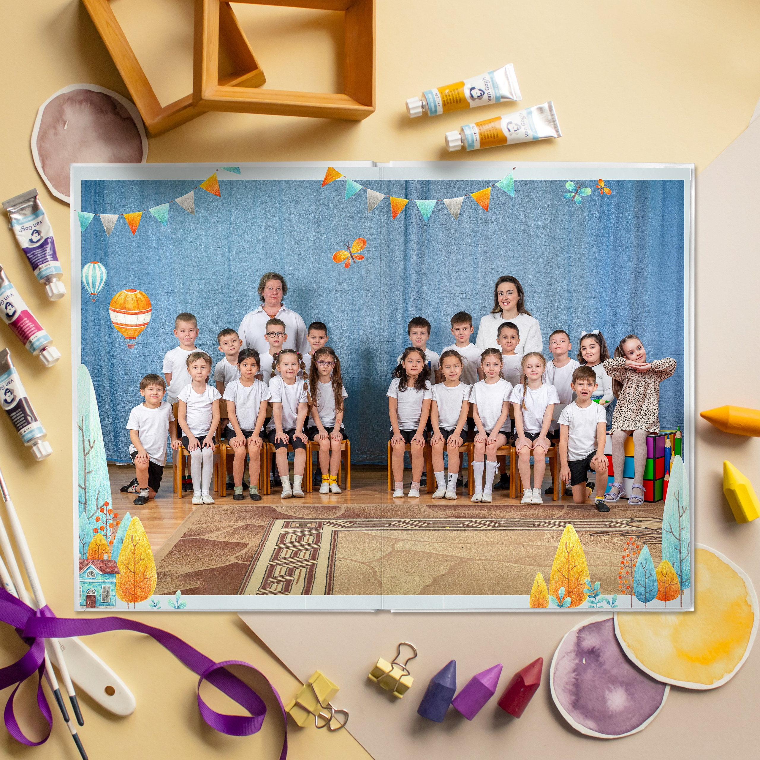 Альбомы для детского сада. Фотограф в Москве Кирилл Никонов