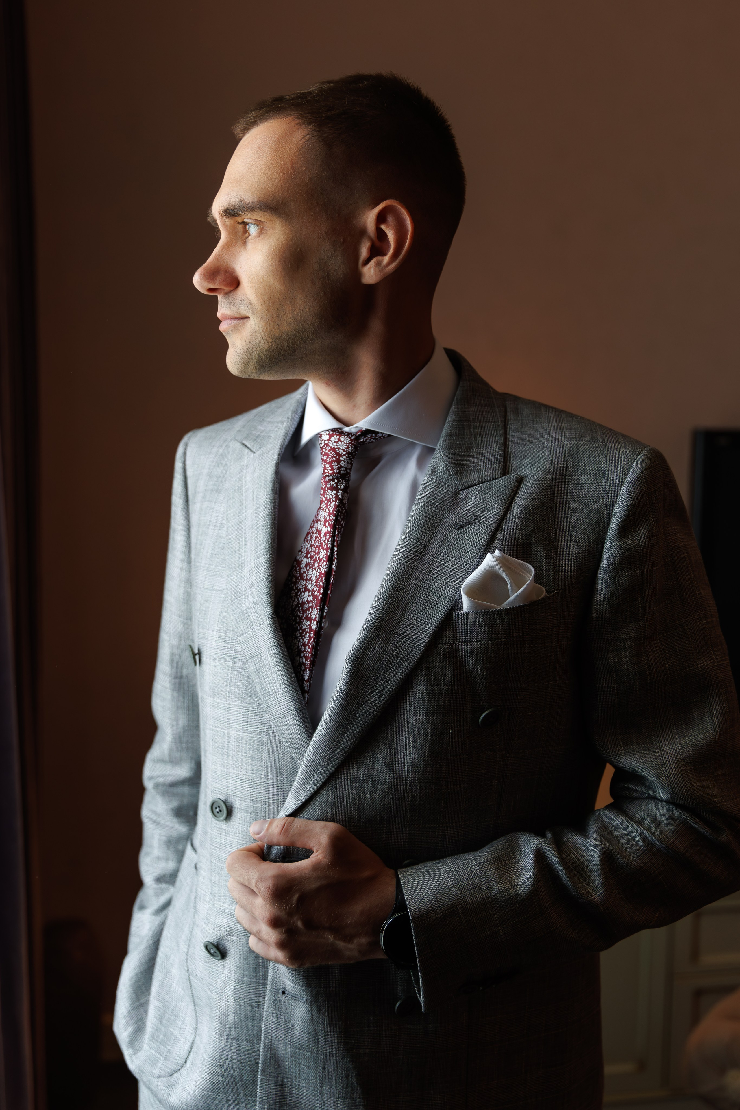 Свадебная фотосессия и сборы в отеле Милан (м. Домодедовская). Свадебный фотограф Москва и МО Сергей Киржаев