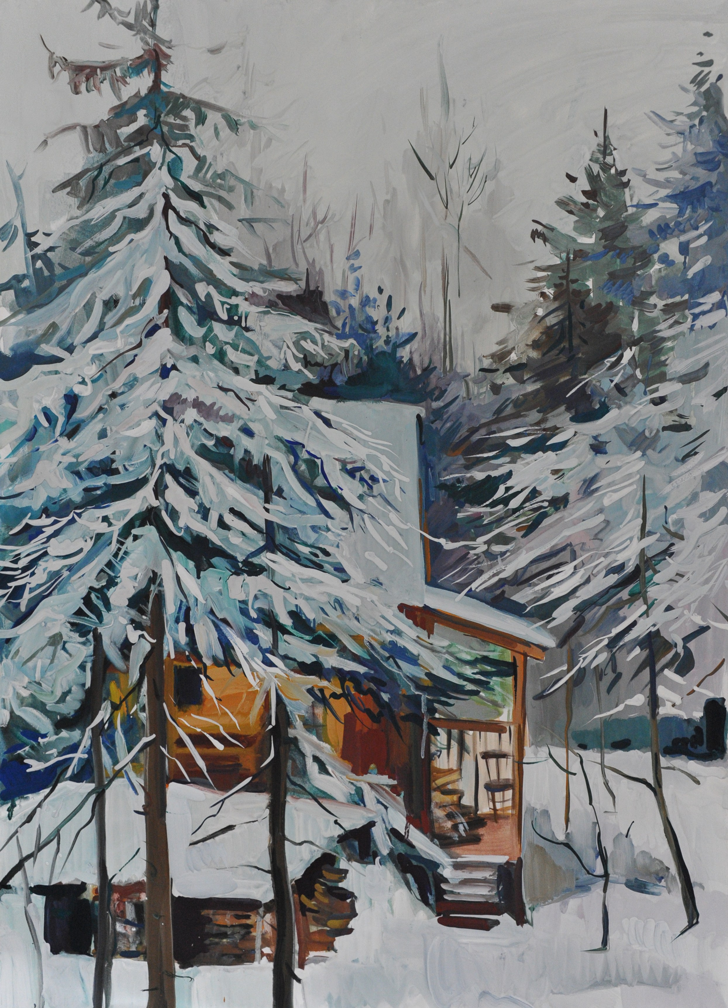 Сквозь колеблемые своды. Ефремова Ольга. Художник