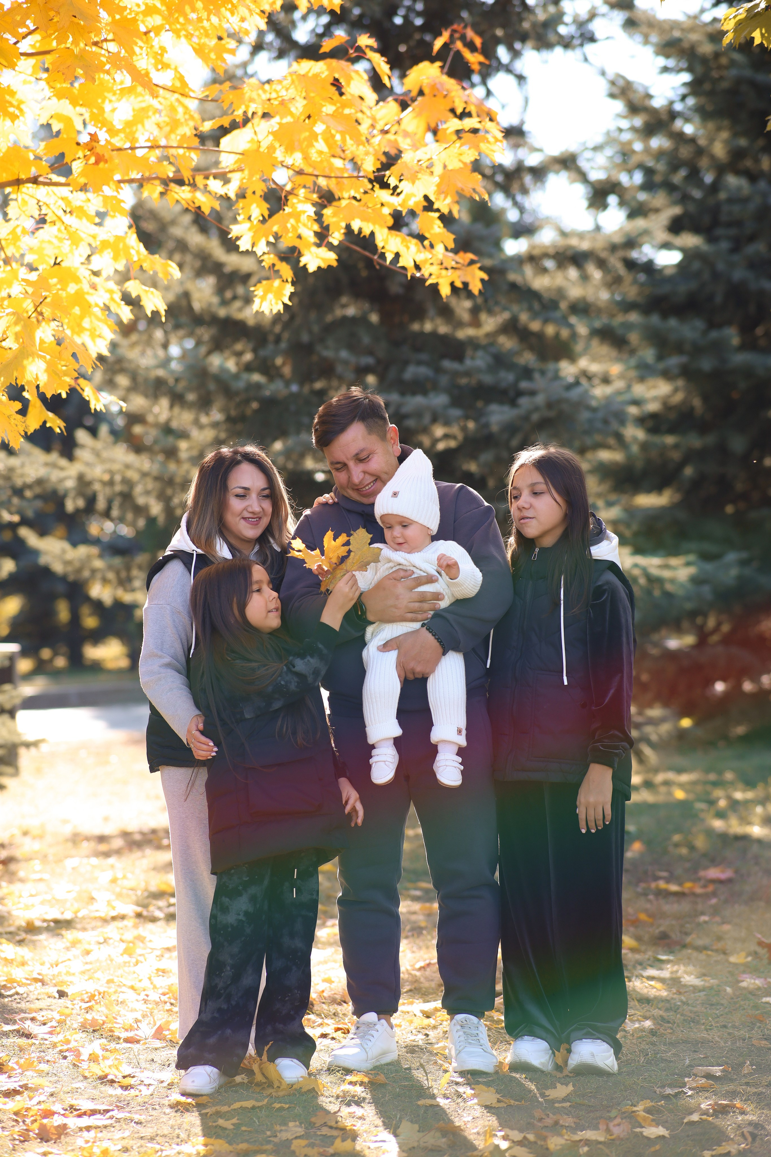 Осенняя история семьи Сунгатуллиных. Семейный фотограф в Казани Римма Гатауллина