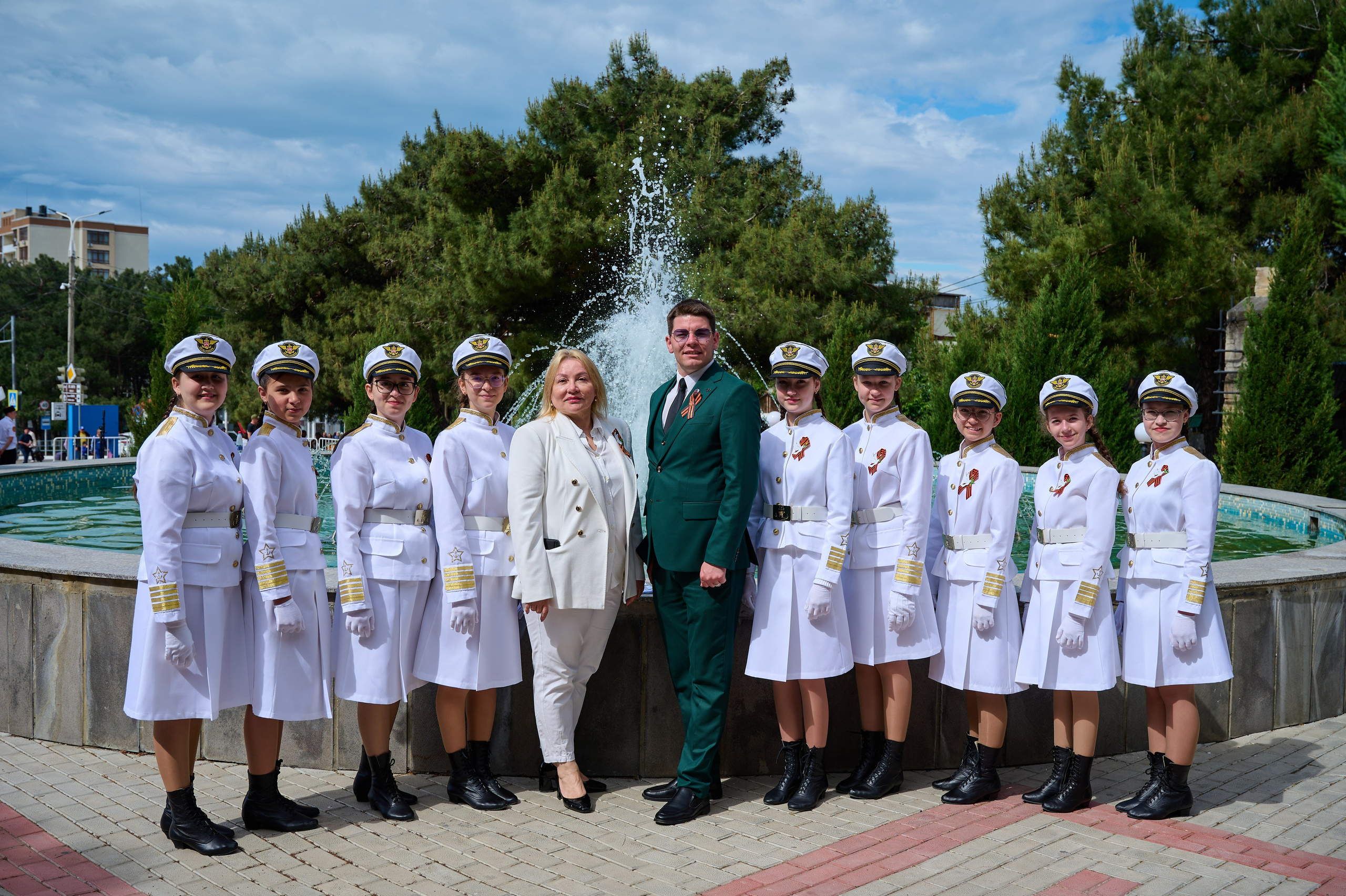 Митинг 9 мая. Жизнь курорта Кабардинка в фотографиях