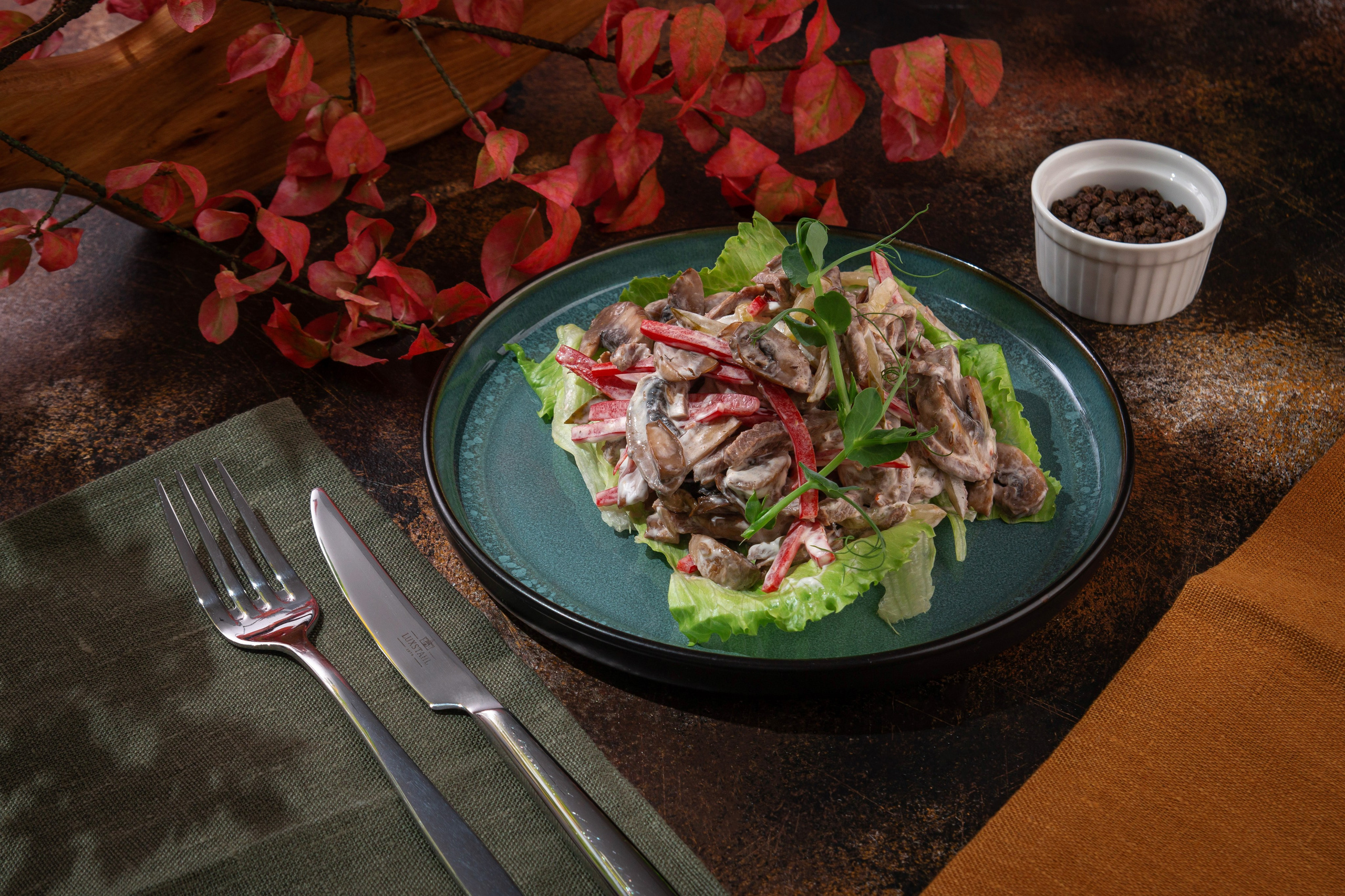 Ресторан Матрешка: съемка осенних новинок для меню, соцсетей и дизайна. Фуд фотограф Саратов | Фото еды для меню, сайта и доставки