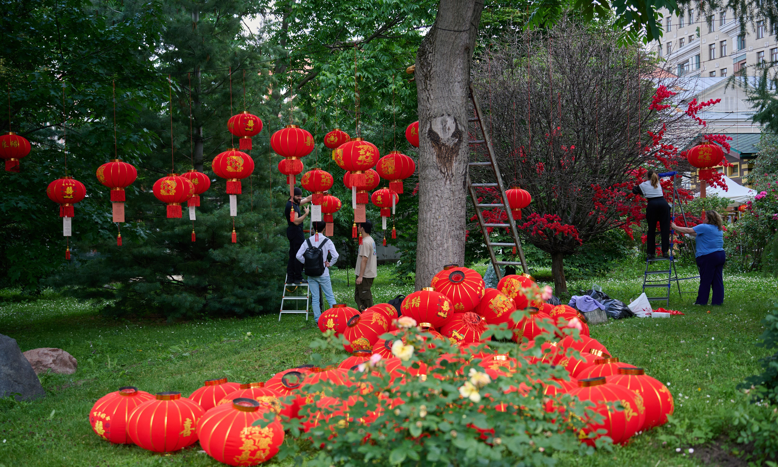 Накануне праздника китайских мучеников. Фотограф в Москве