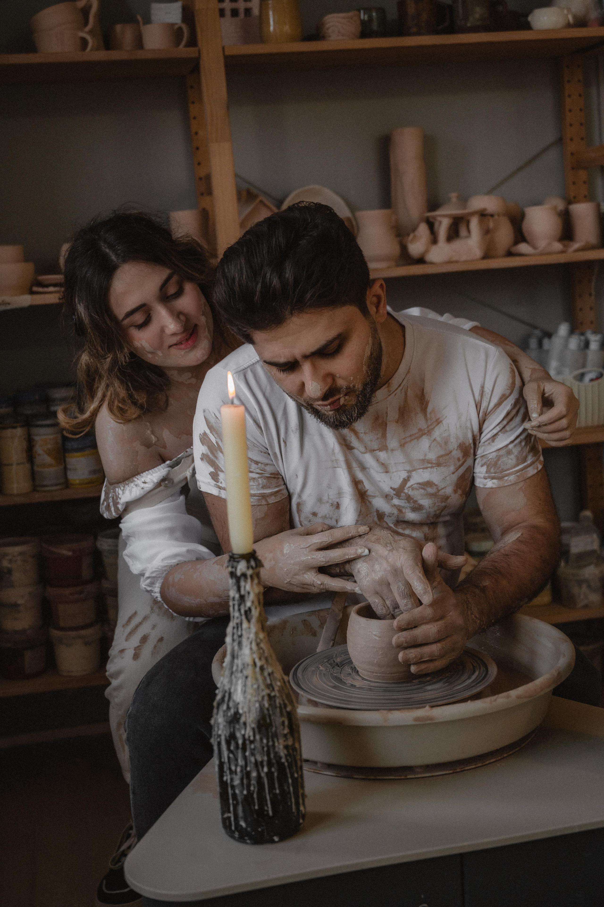 Он, она и гончарный круг. Семейный и свадебный фотограф в Самаре