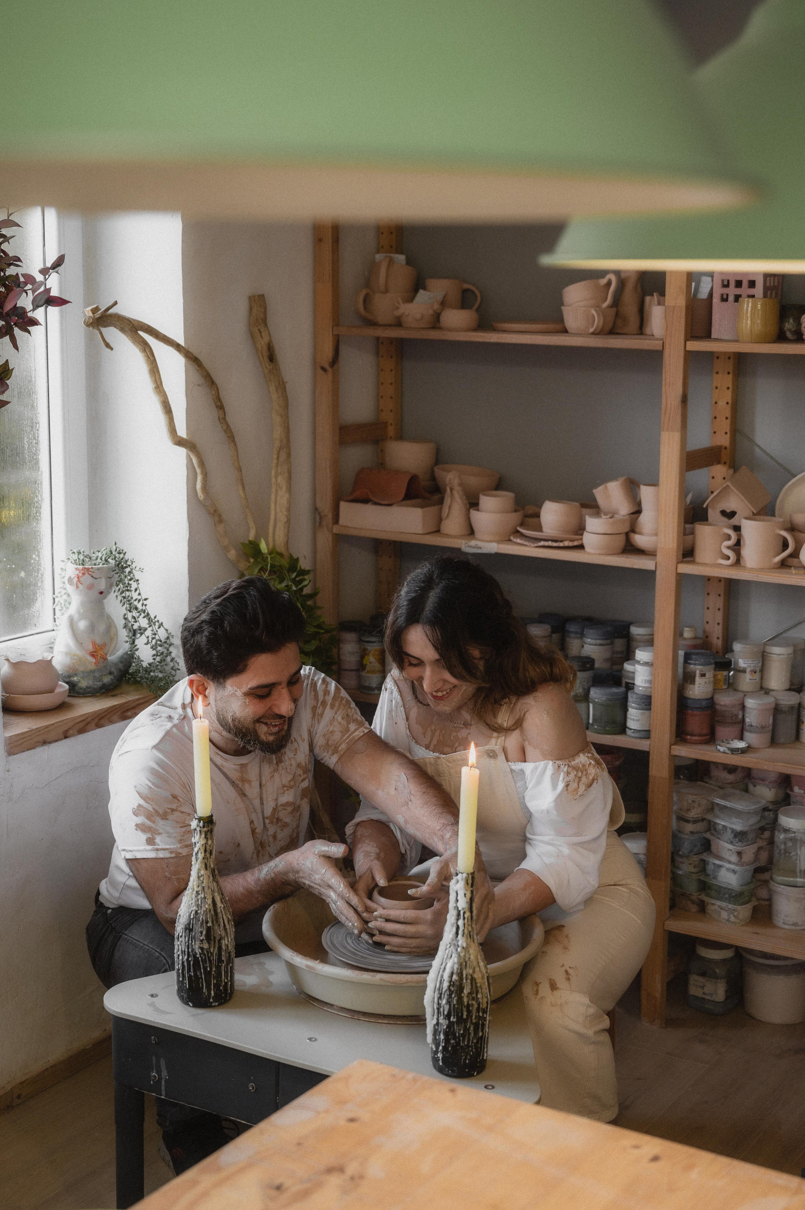 Он, она и гончарный круг. Семейный и свадебный фотограф в Самаре
