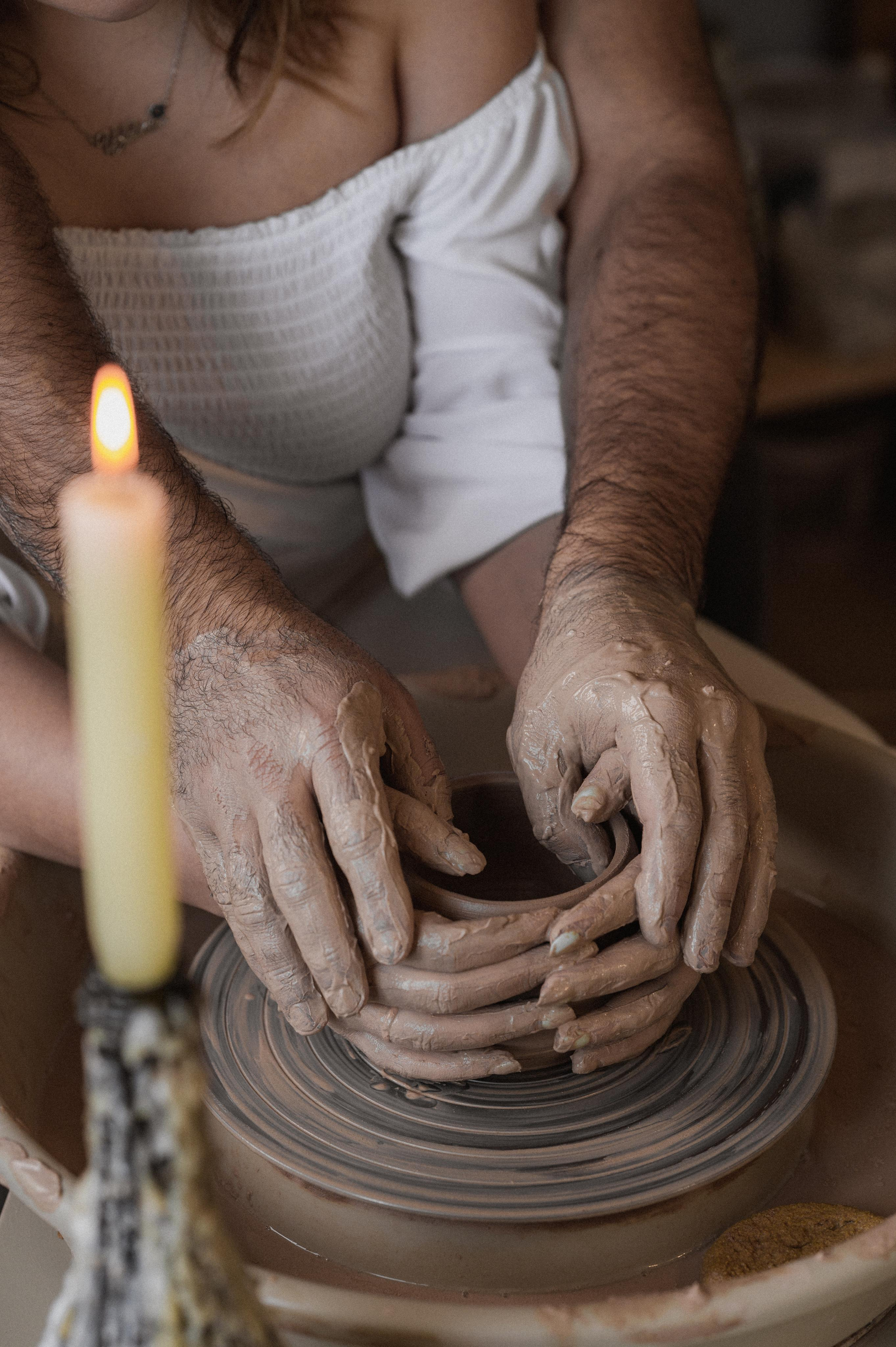 Он, она и гончарный круг. Семейный и свадебный фотограф в Самаре