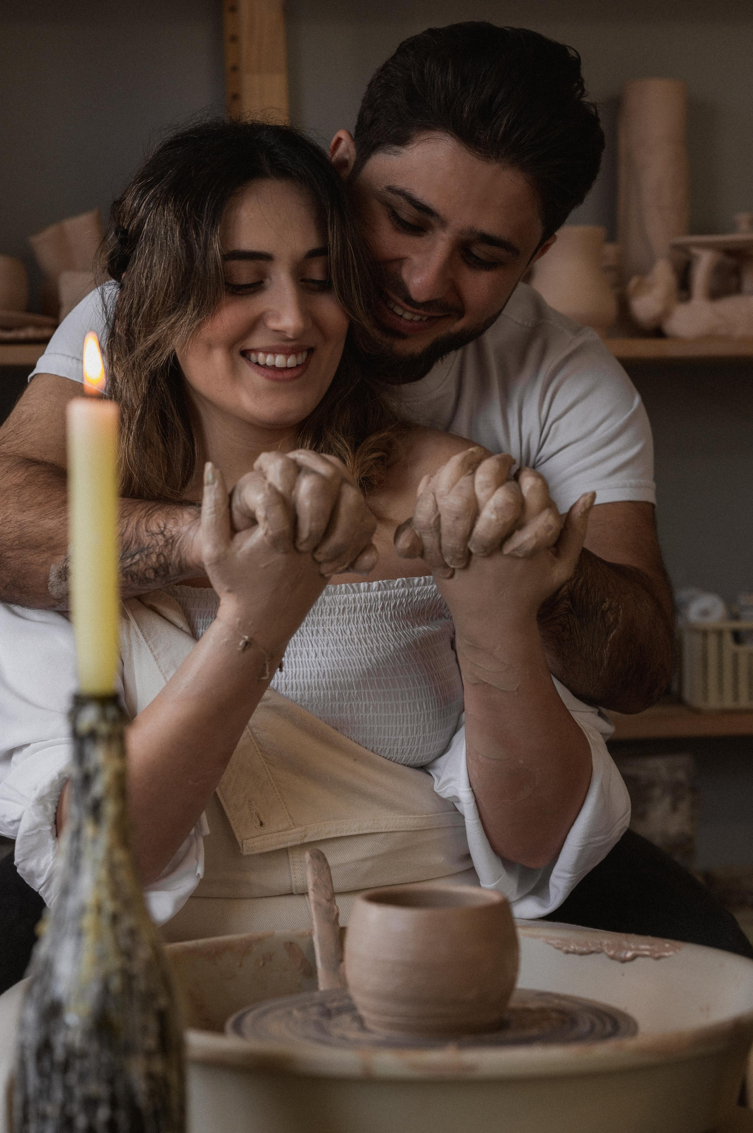 Он, она и гончарный круг. Семейный и свадебный фотограф в Самаре