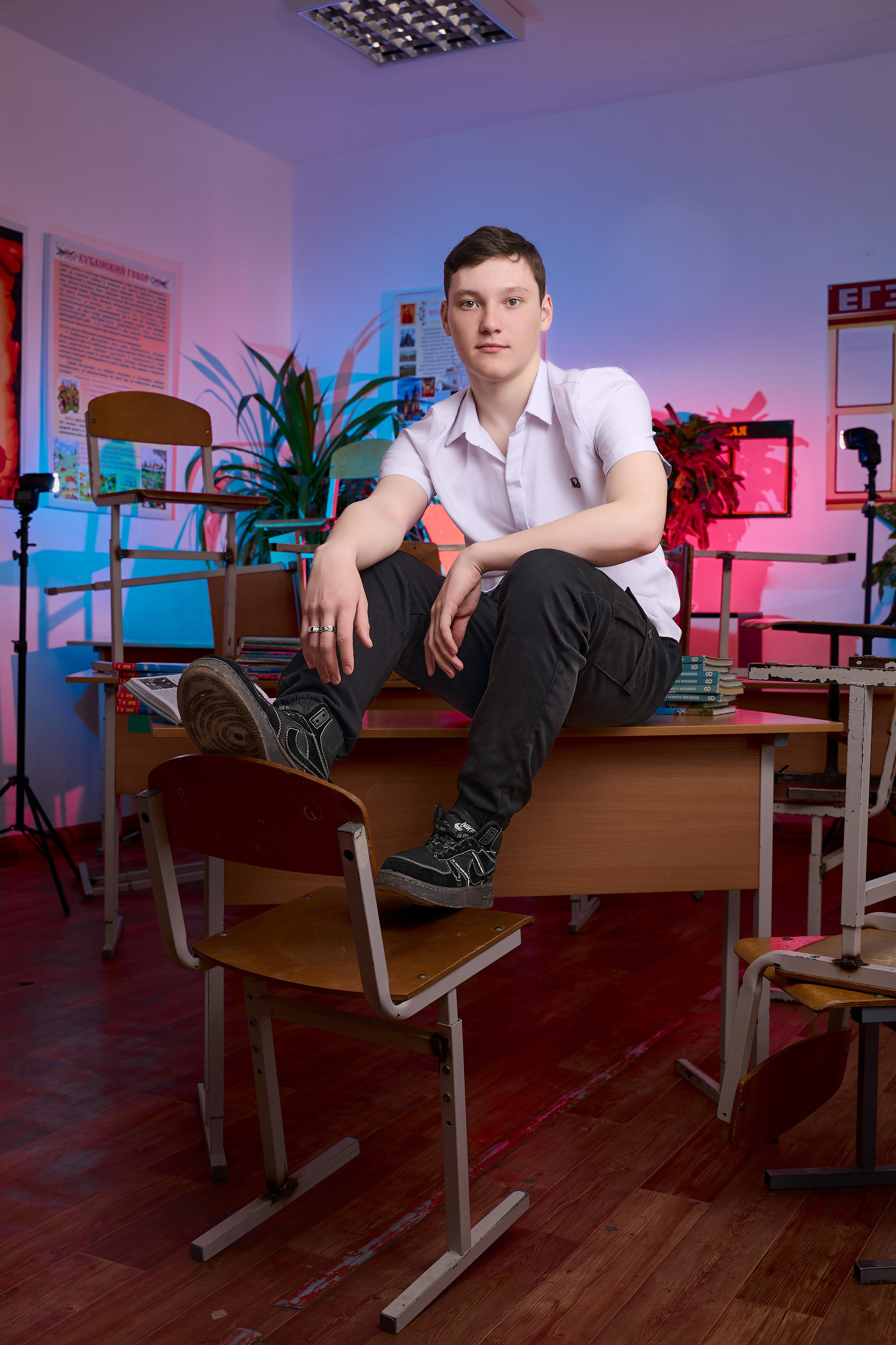 Фотосессия 9А класс СОШ 12. Школьный и семейный фотограф/видеограф в г. Курганинске