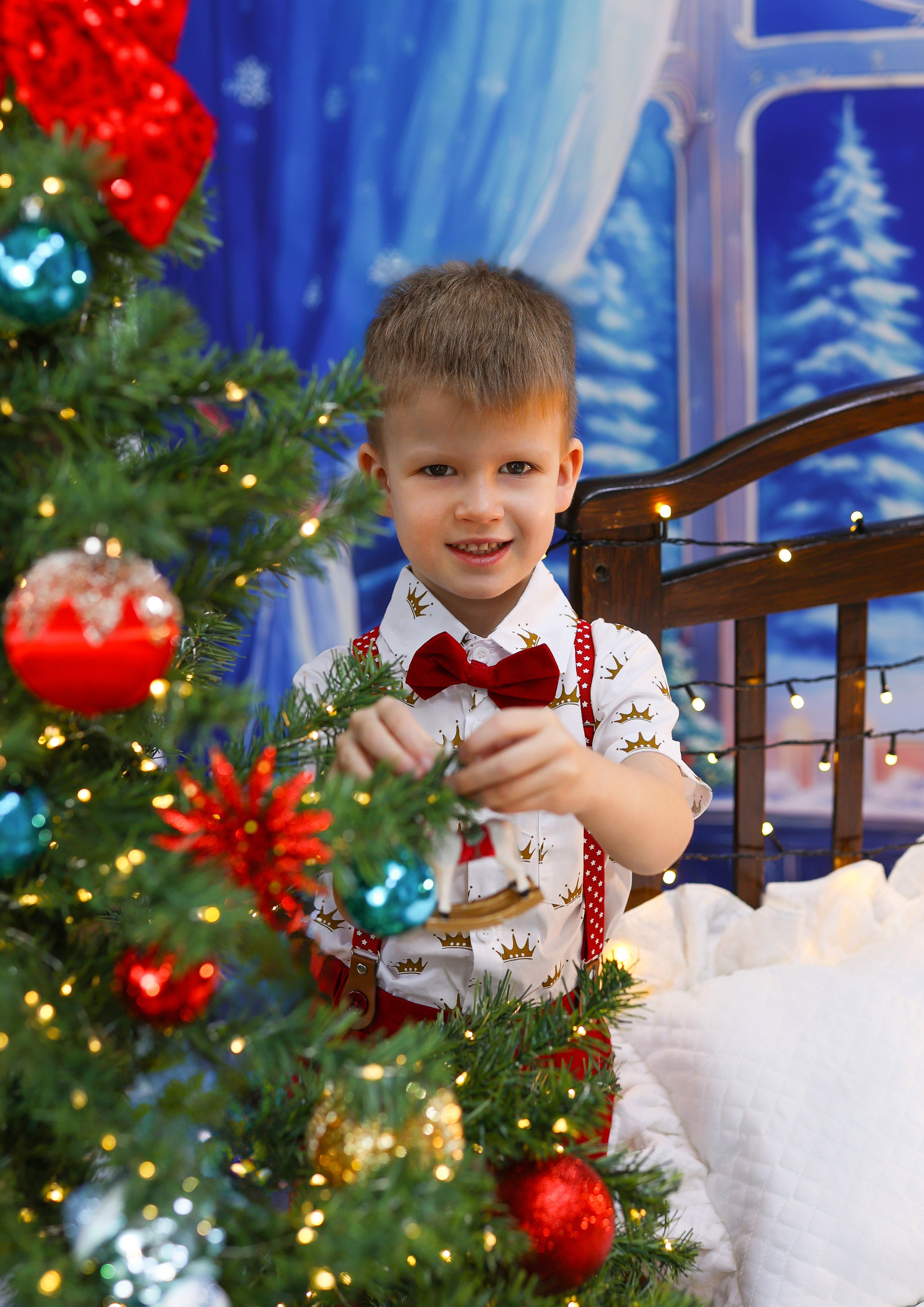 Новогодняя фотосессия. Фотограф в детский сад Елена Колчева Новокузнецк