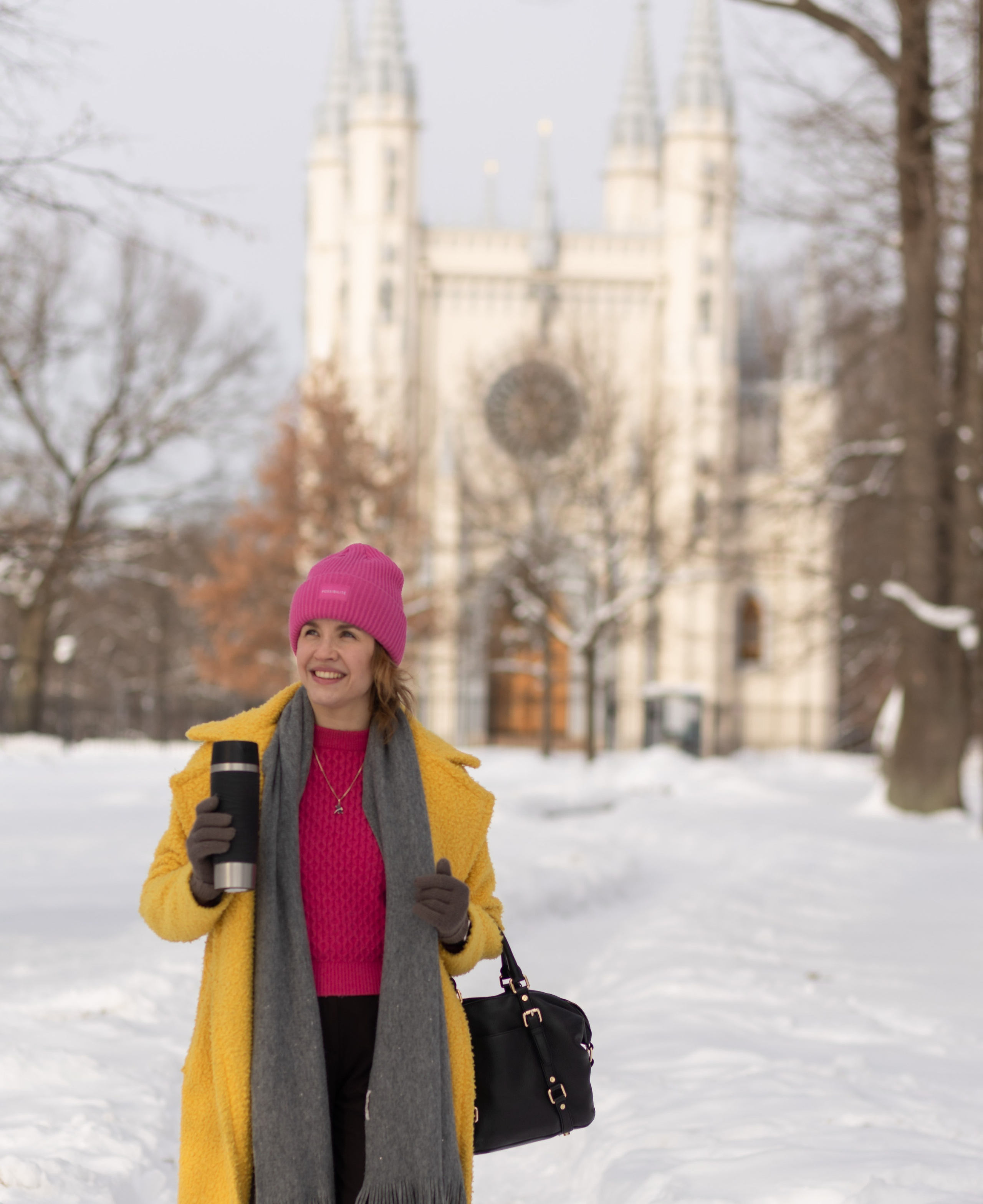 Зимняя индивидуальная фотосессия на улице