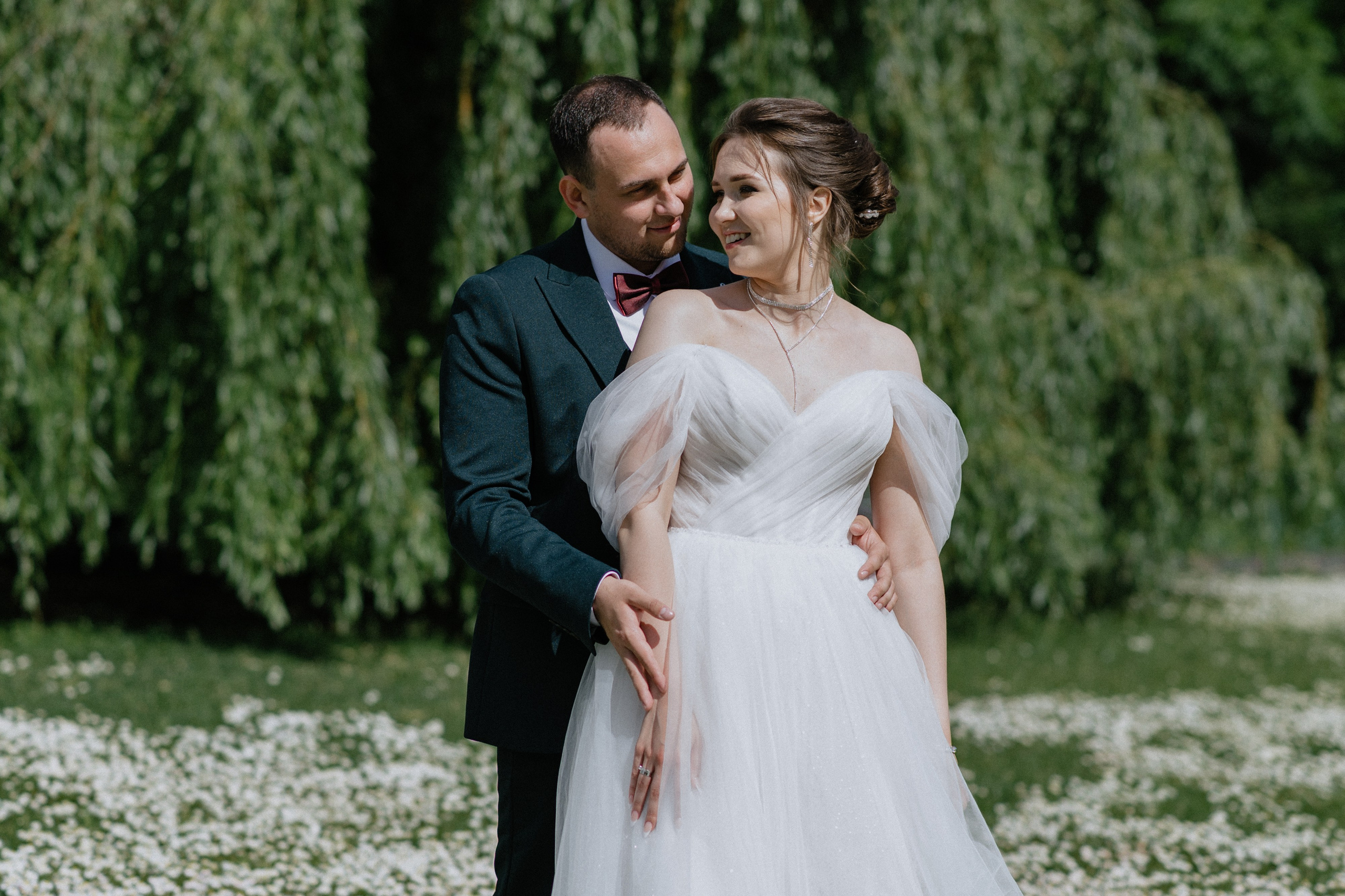 Регистрация брака и фотосессия в Даниловском парк отеле. Свадебный фотограф Москва — Сергей и Татьяна