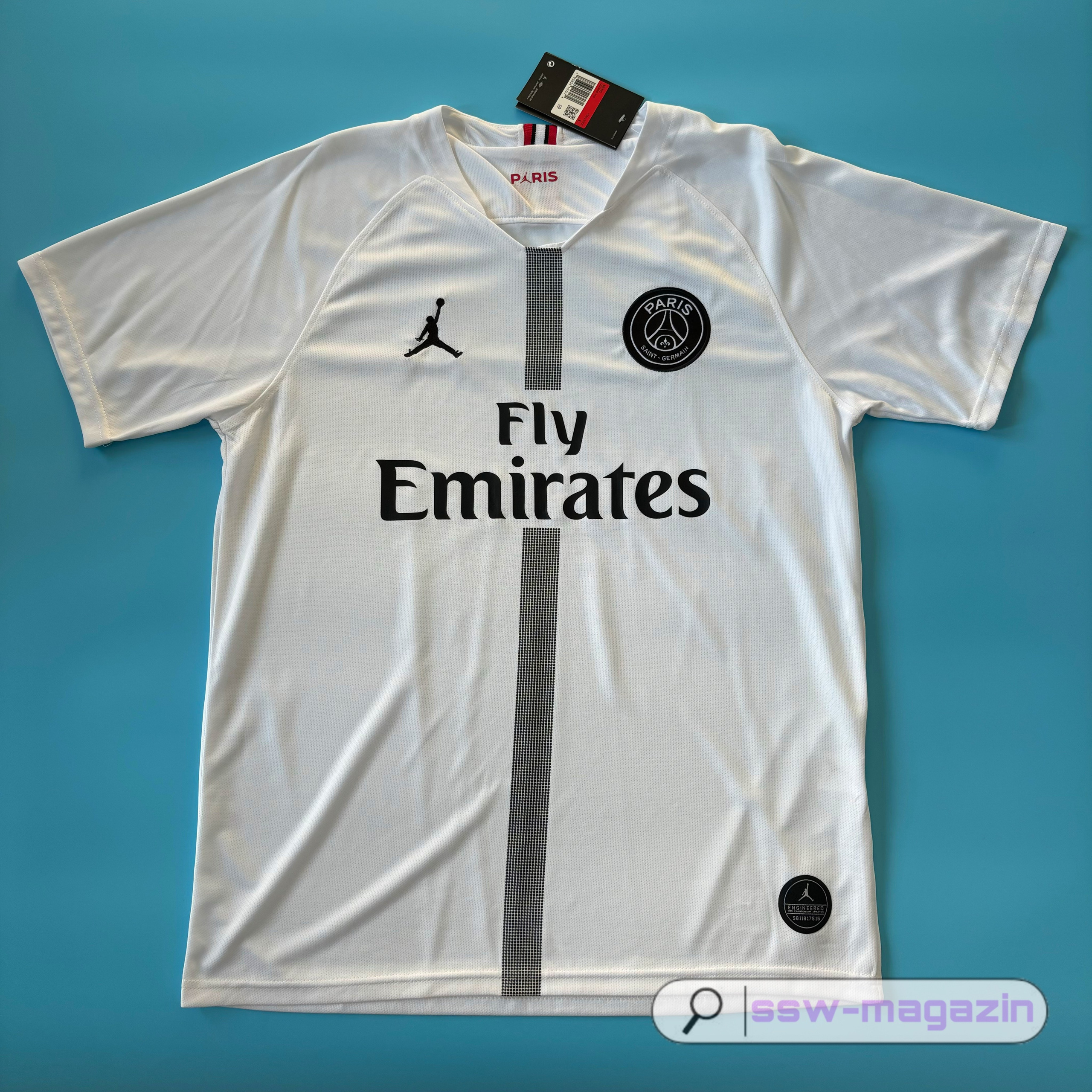 Футболка PSG 2018-2019 белая купить. Футбольный магазин — ssw_magazin