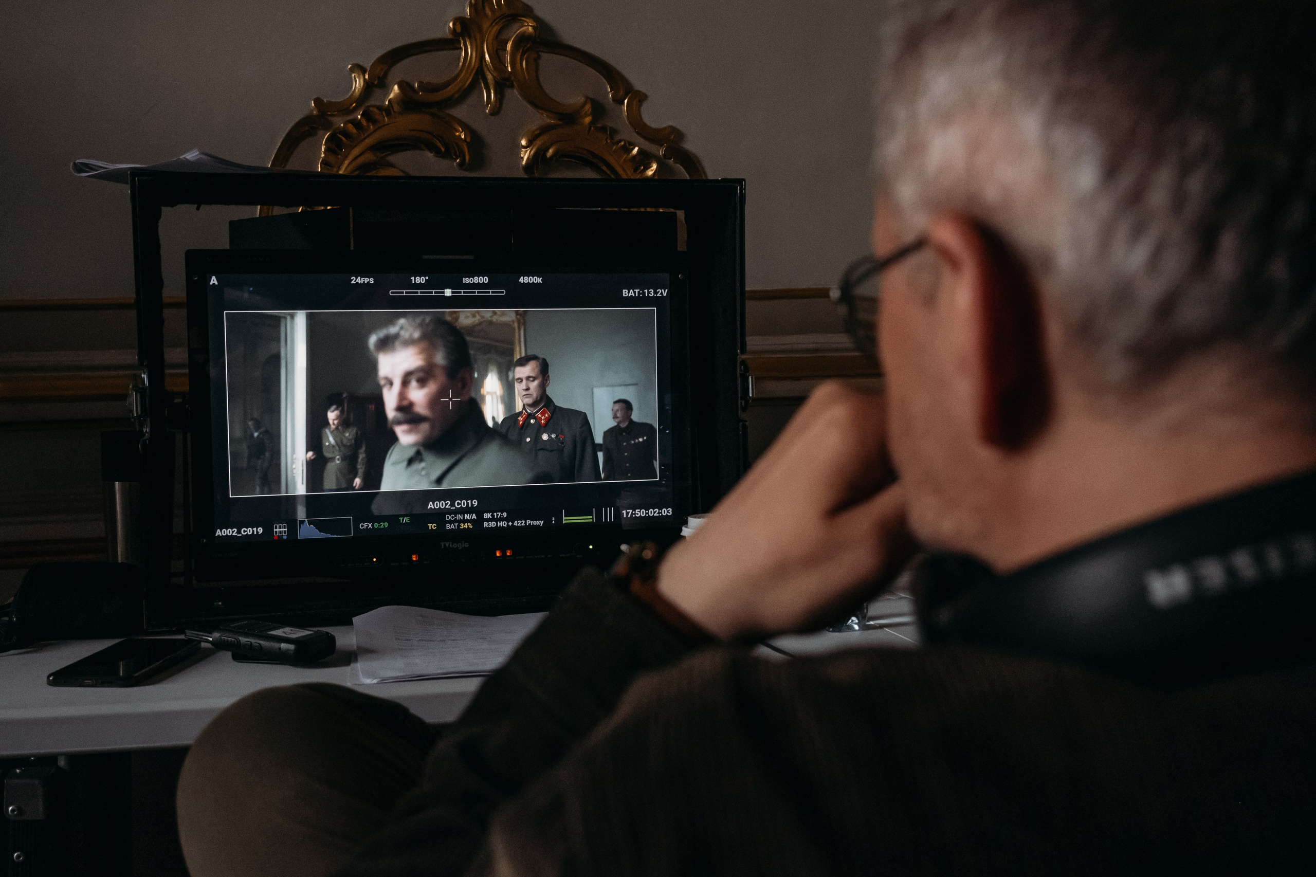 Бэкстейдж. Фотограф и оператор Илья Гунбин