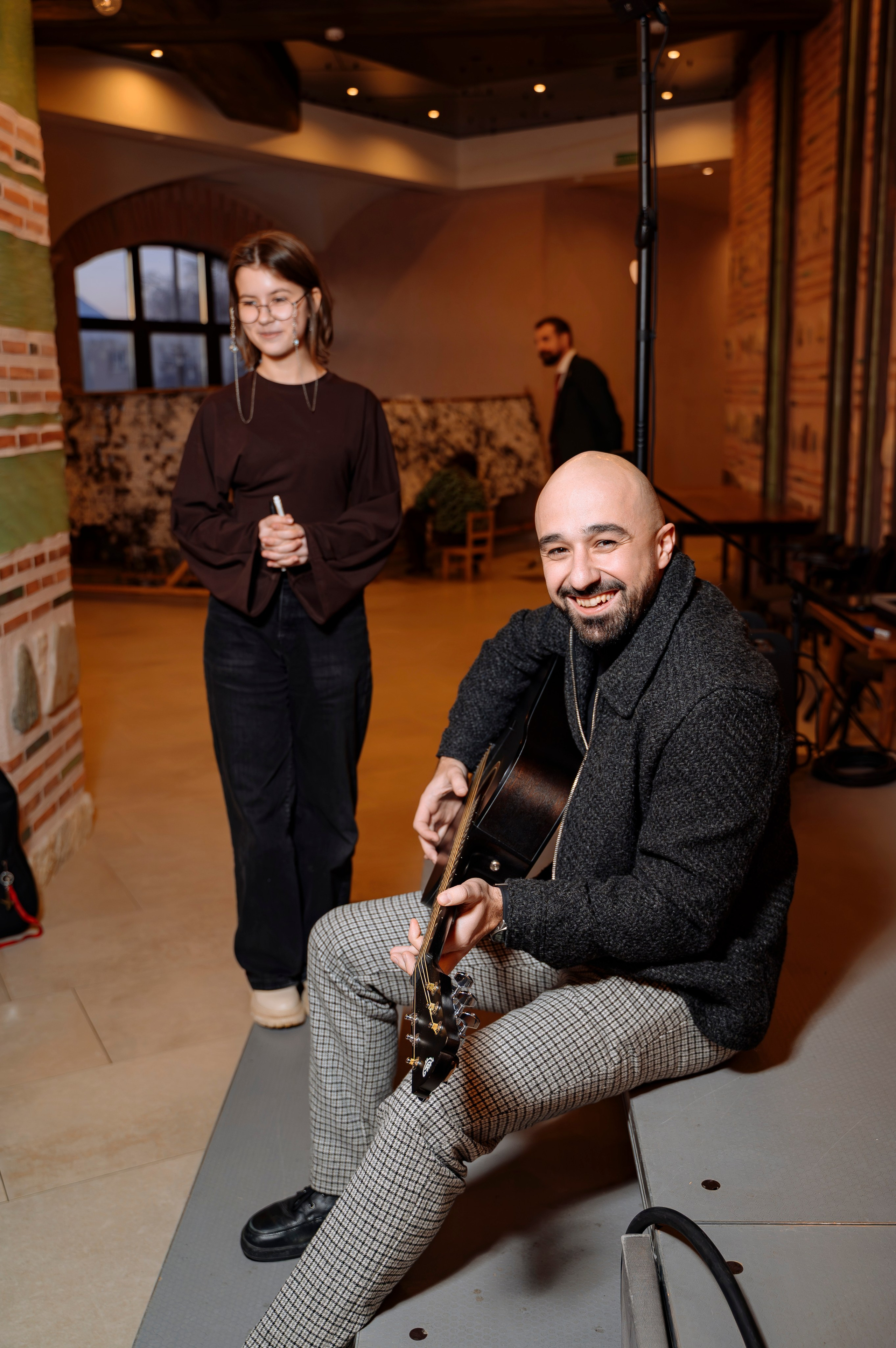 ФАН встреча участников проекта FACTOR.BY: Ибрагима Карасова и Шамхала Хачатуряна. Фотограф Беларусь — Ольга Шаповалова (Жардецкая)