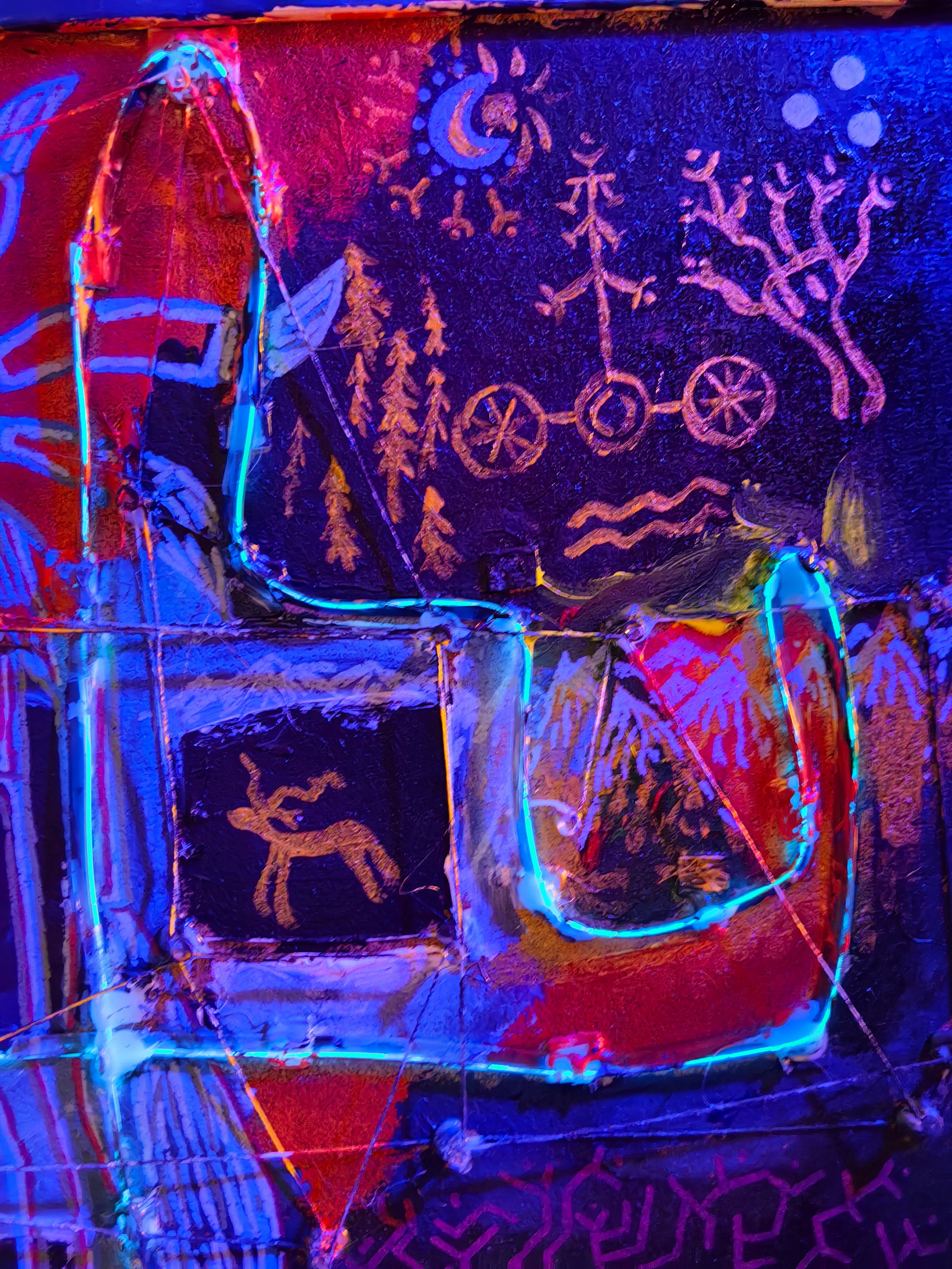 На_повестке пробка 50×70, смешанные технологии. IZTENI ART