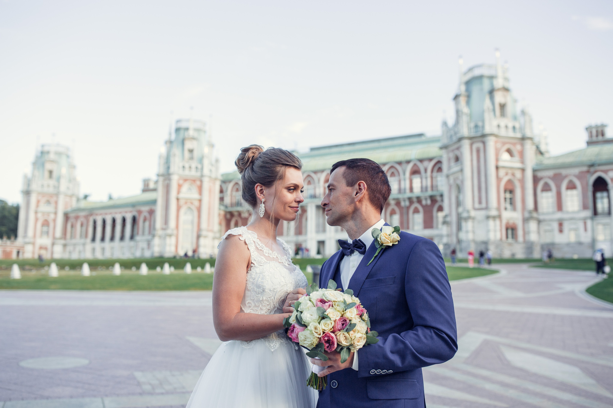 Свадебная прогулка в Царицино. Фотограф — Евгений Свистков