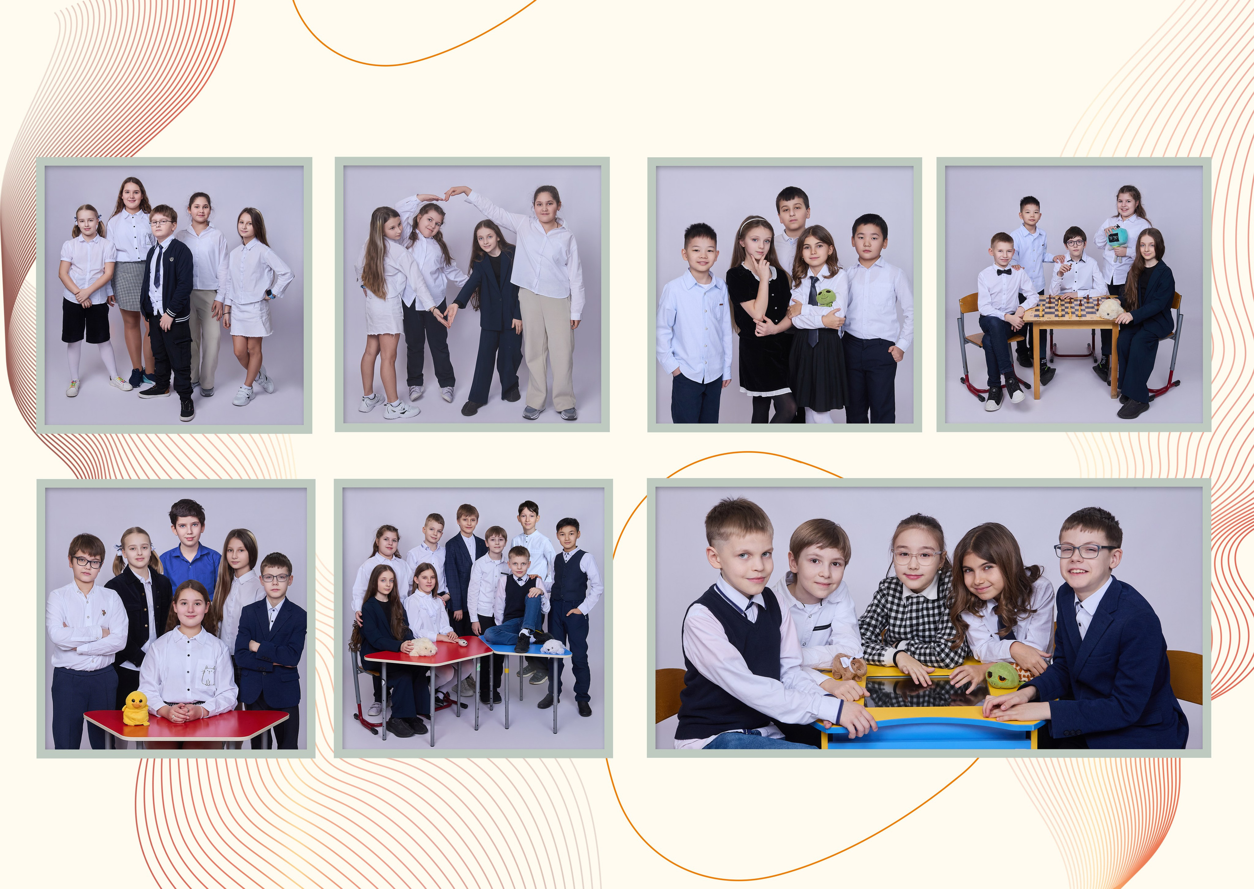 Выпускной фотоальбом «Движ» для 1–4 классов — «Миллион Портретов»