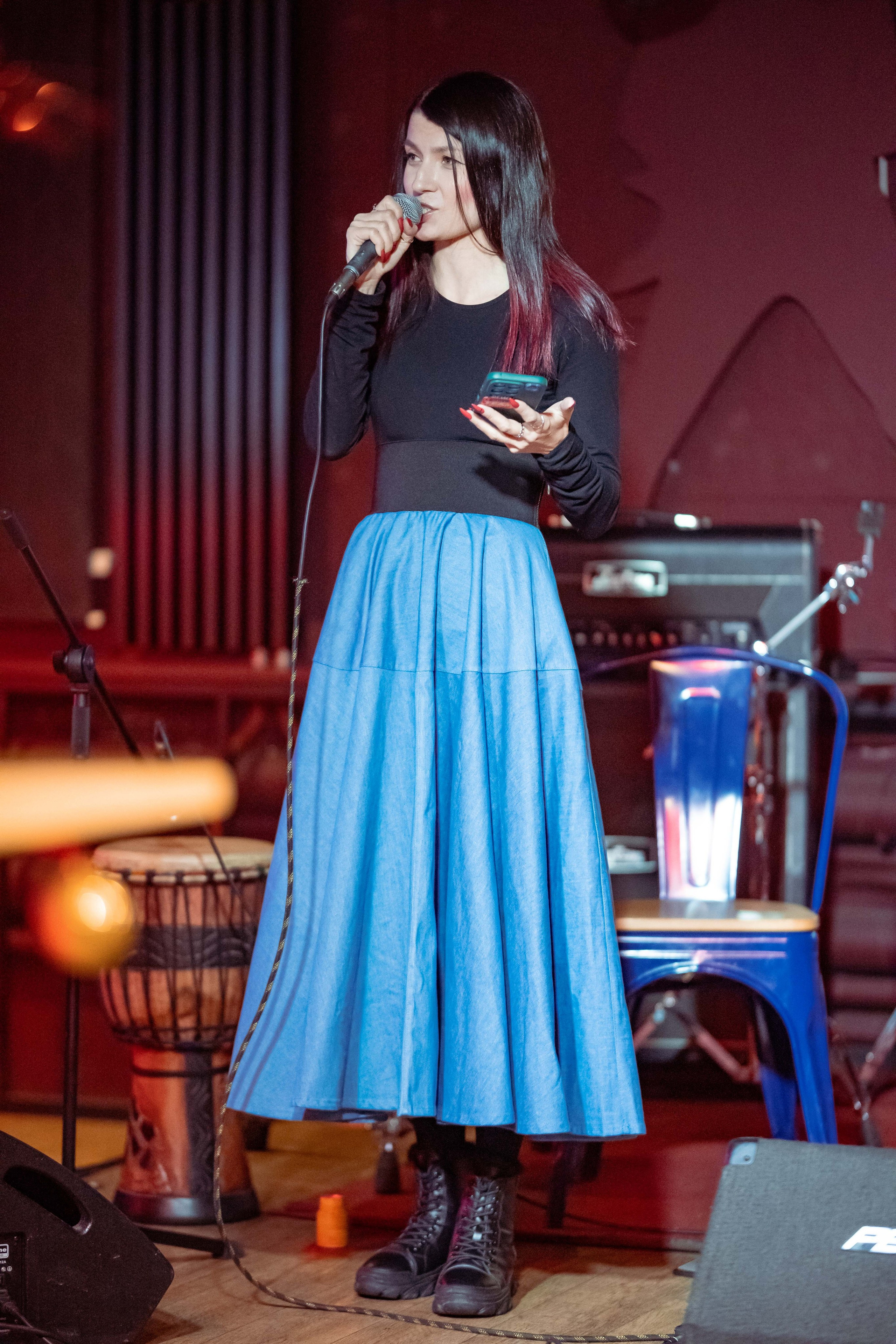 Репортажные фотографии творческого вечера Такие дела, Панда