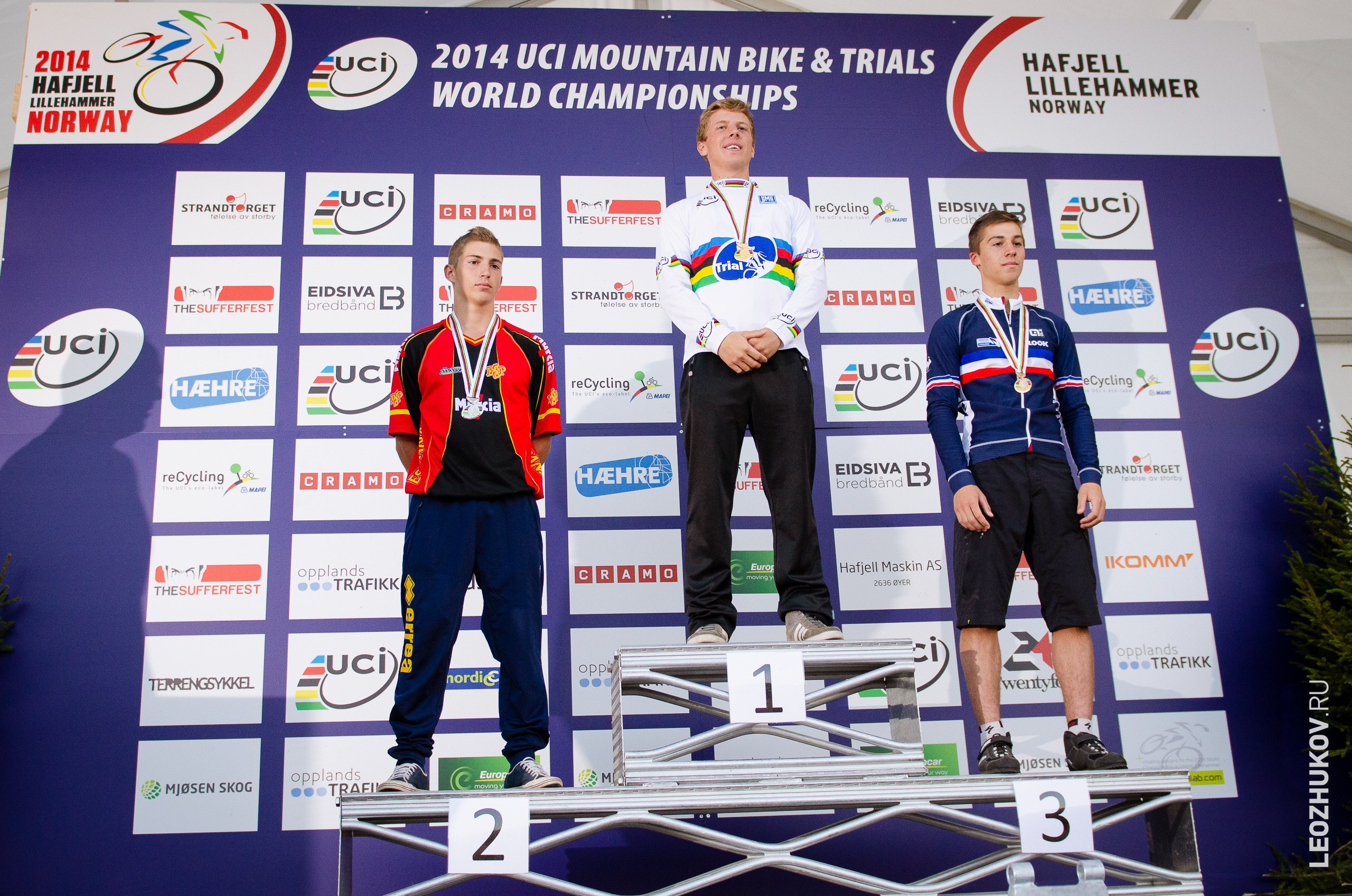 UCI Trials World Championships 2014. Sports photographer Leonid Zhukov