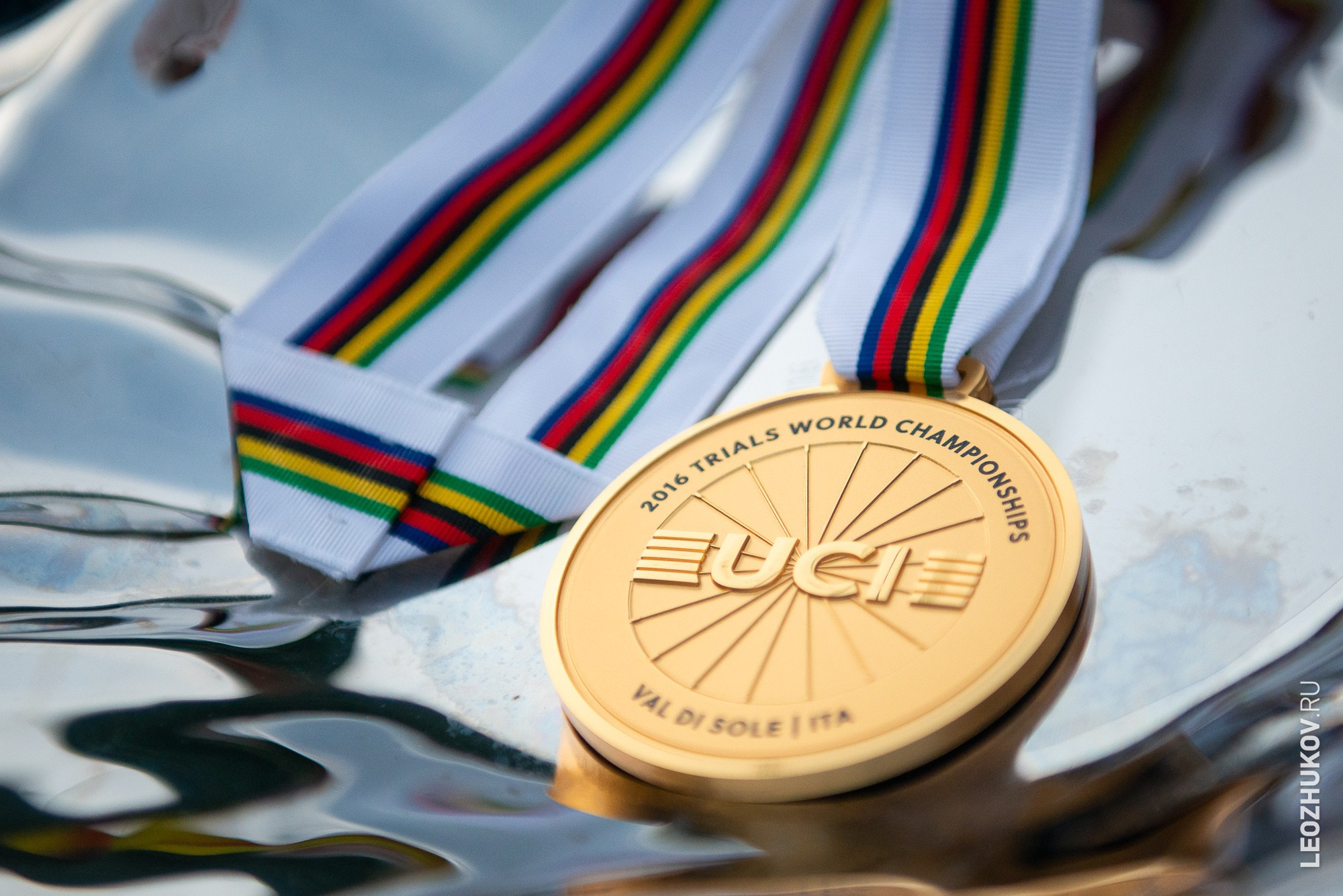 UCI Trials World Championships 2016 — finals. Sports photographer Leonid Zhukov