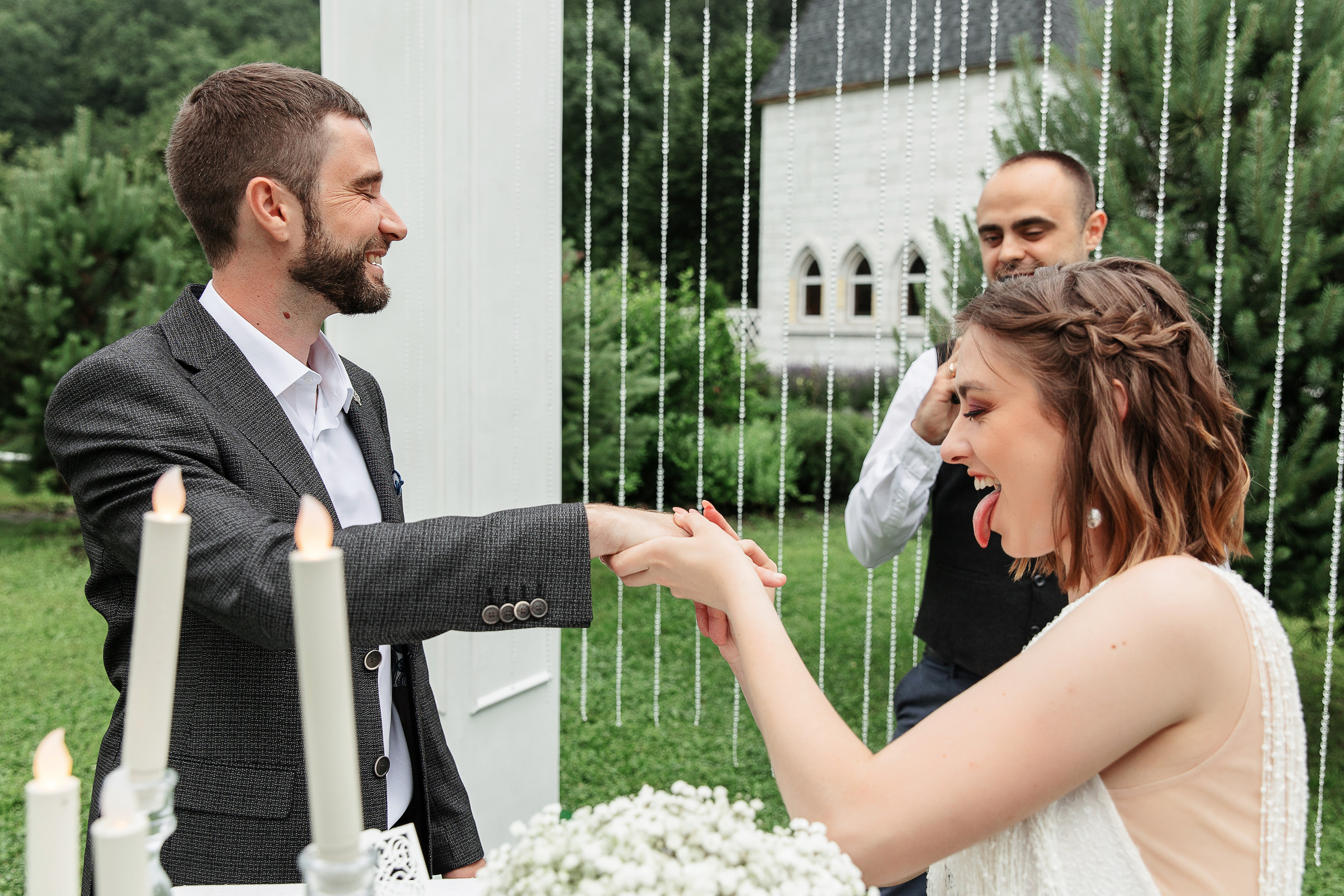 Свадьба в Замке Климовский (пос.Перевалка). Дмитрий Шевченко свадебное фото в г. Краснодар — Армавир — Лабинск