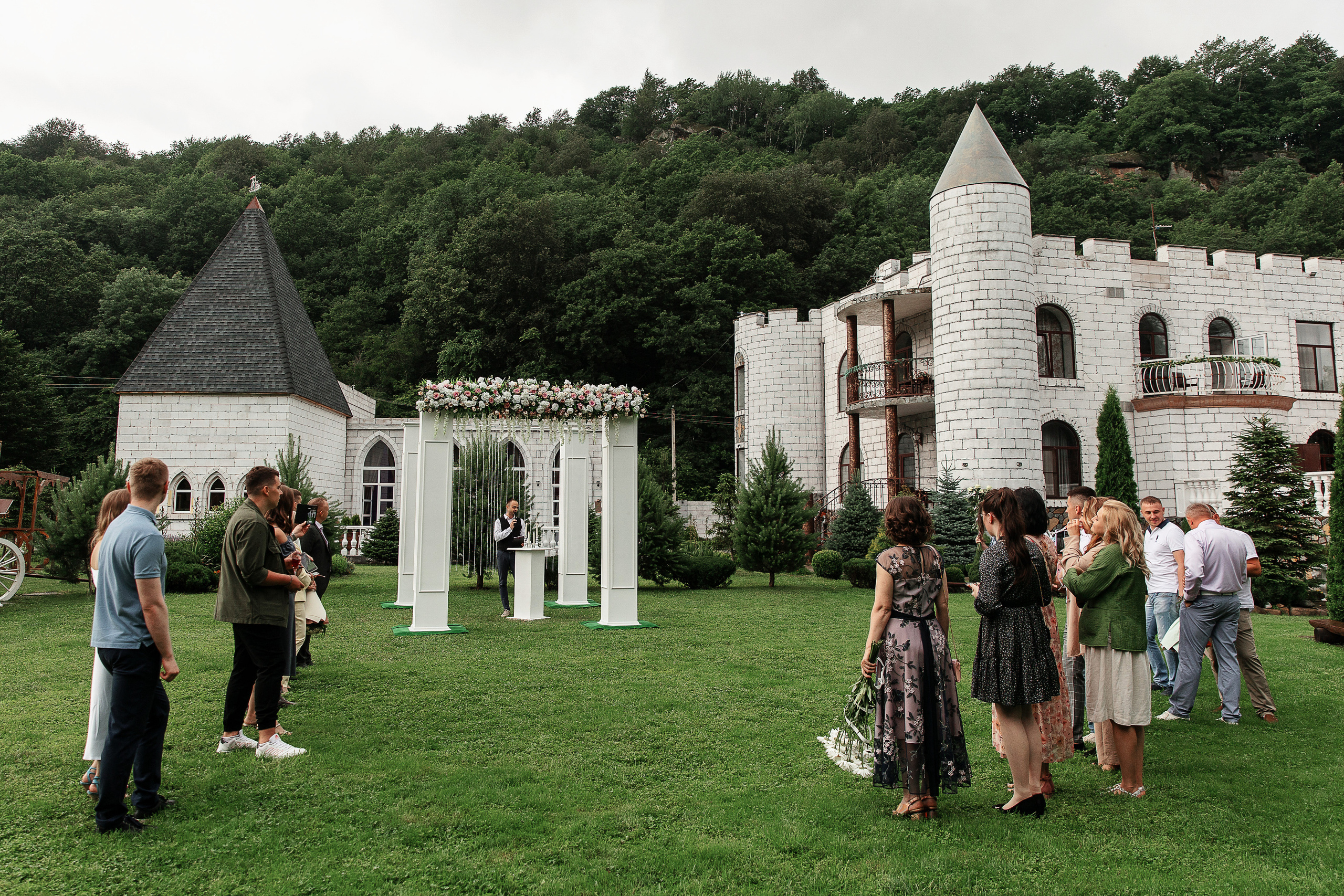 Свадьба в Замке Климовский (пос.Перевалка). Дмитрий Шевченко свадебное фото в г. Краснодар — Армавир — Лабинск