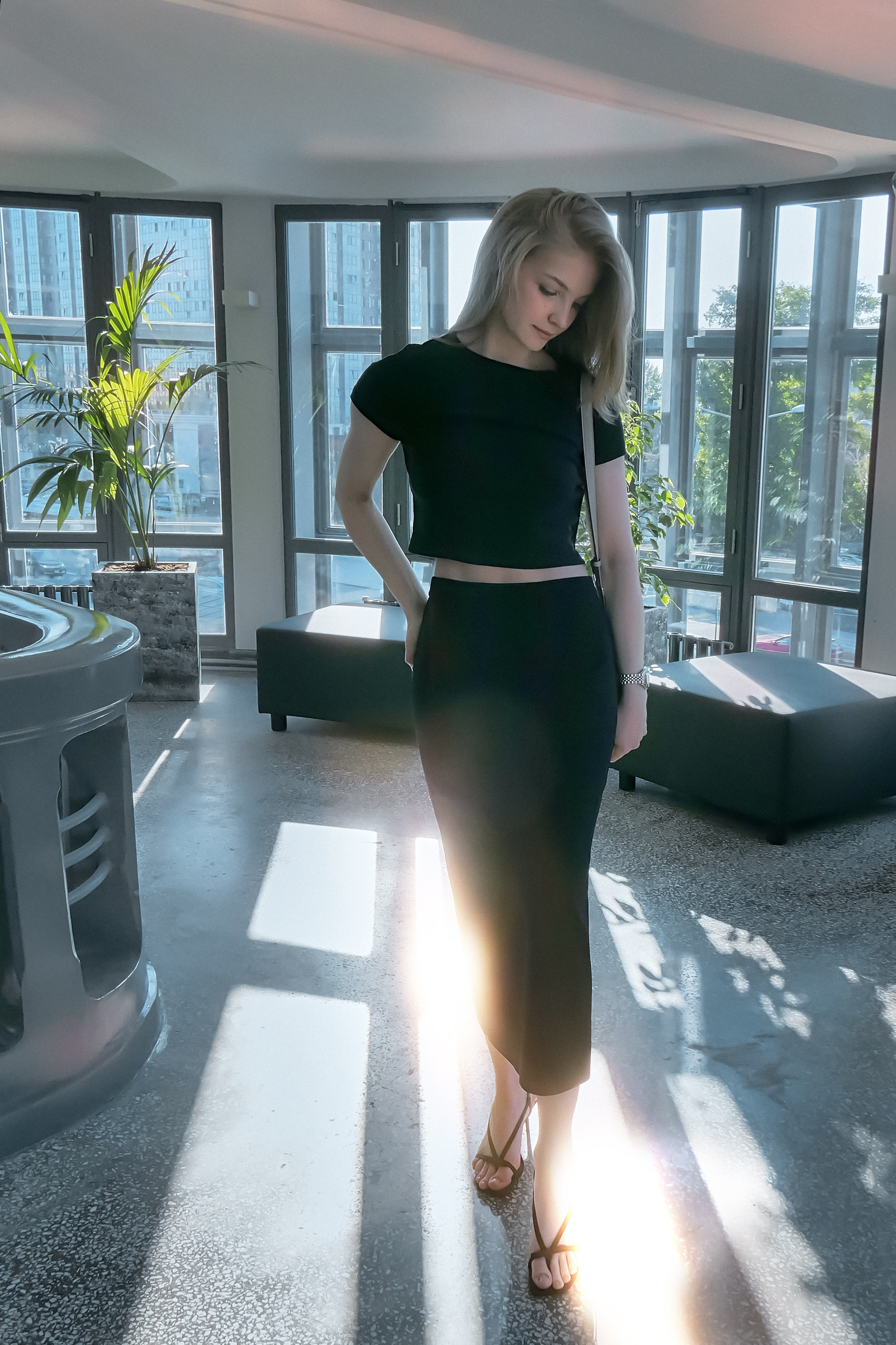 Фотосессия девушки в Самаре с макияжем и одеждой