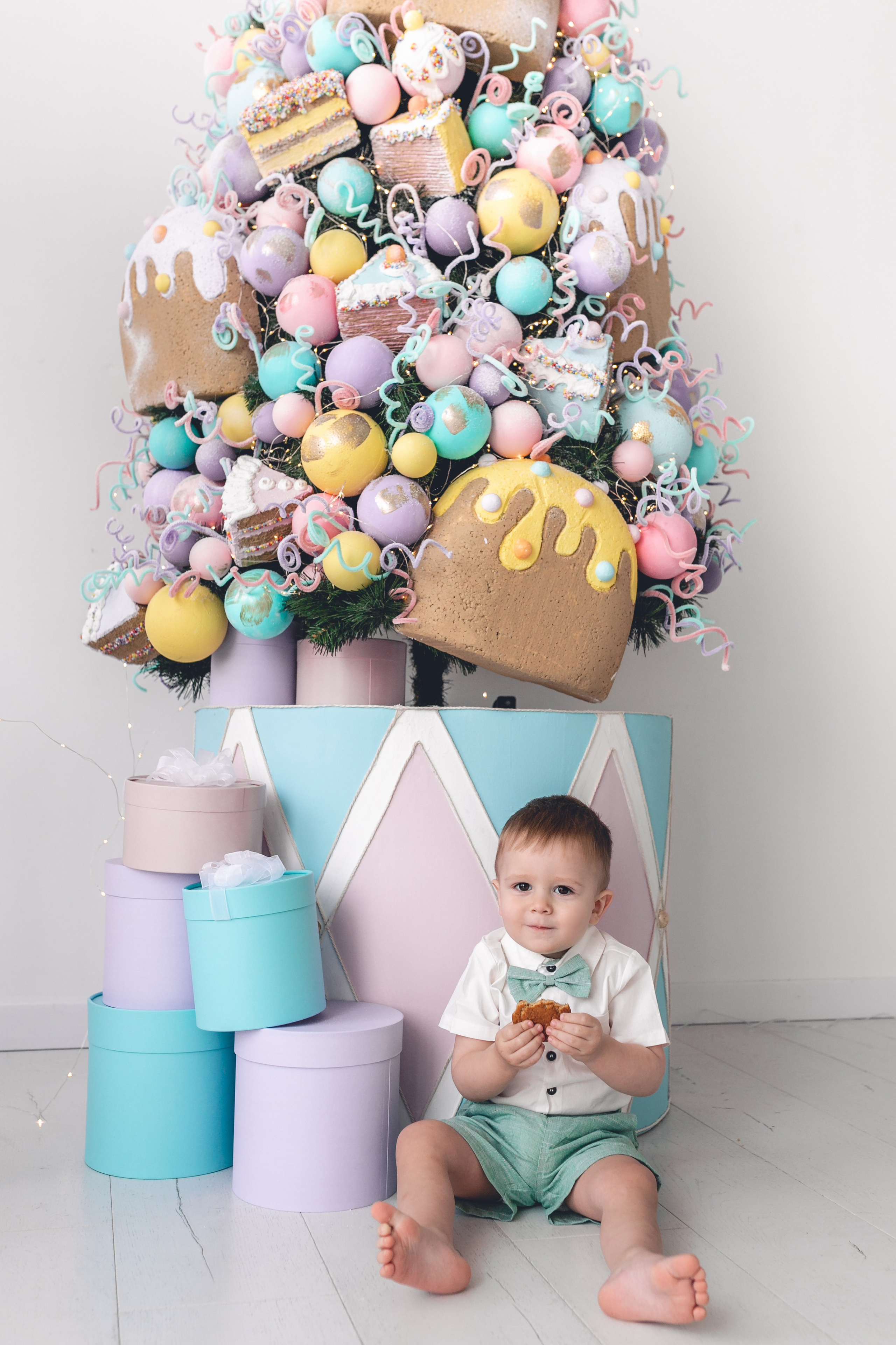 Новогодние съемки. Фотограф новорожденных в г. Барнаул Ренпенинг Катерина