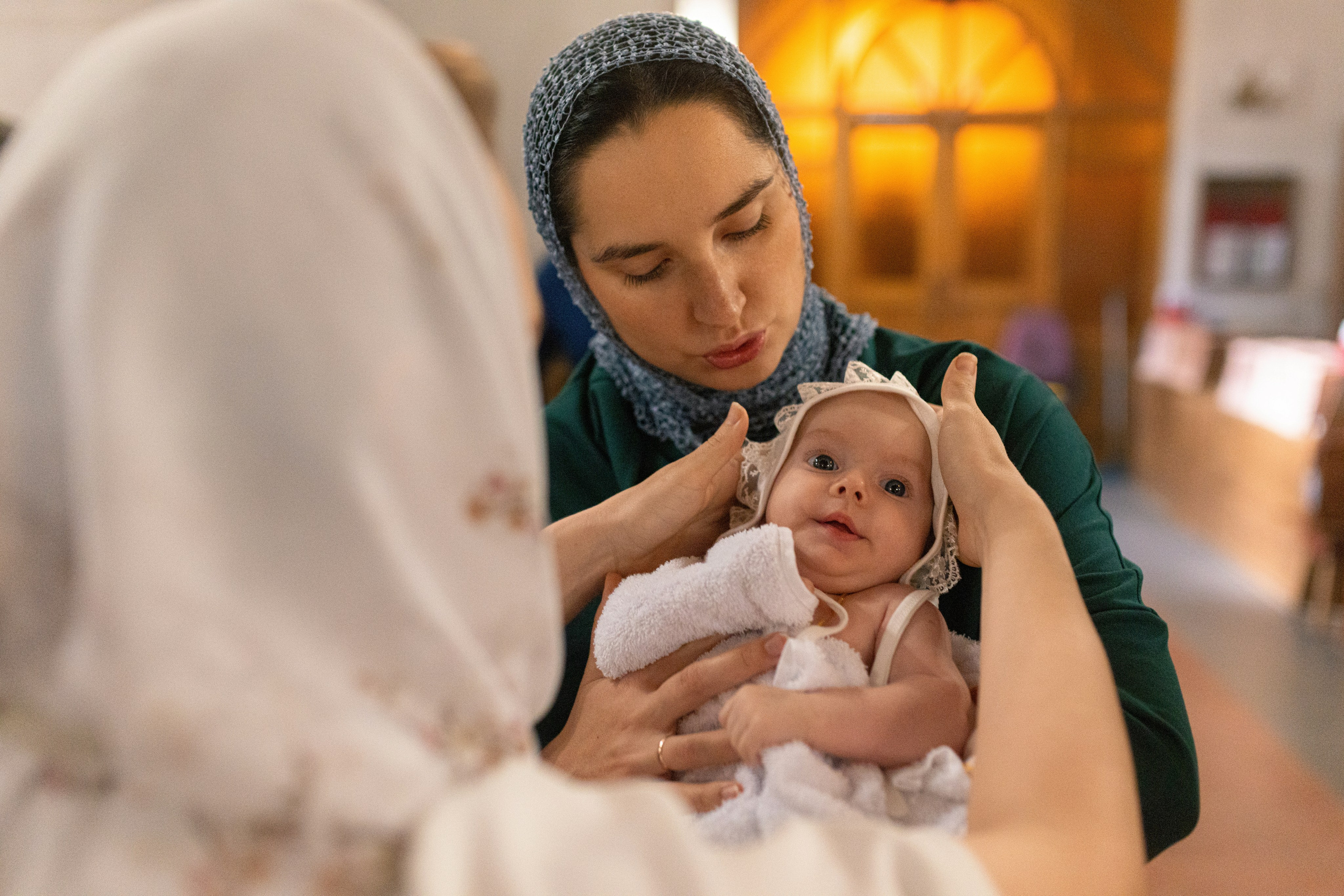 Крещение Алины. Дмитрий Шульгин, портретный фотограф в Воронеже