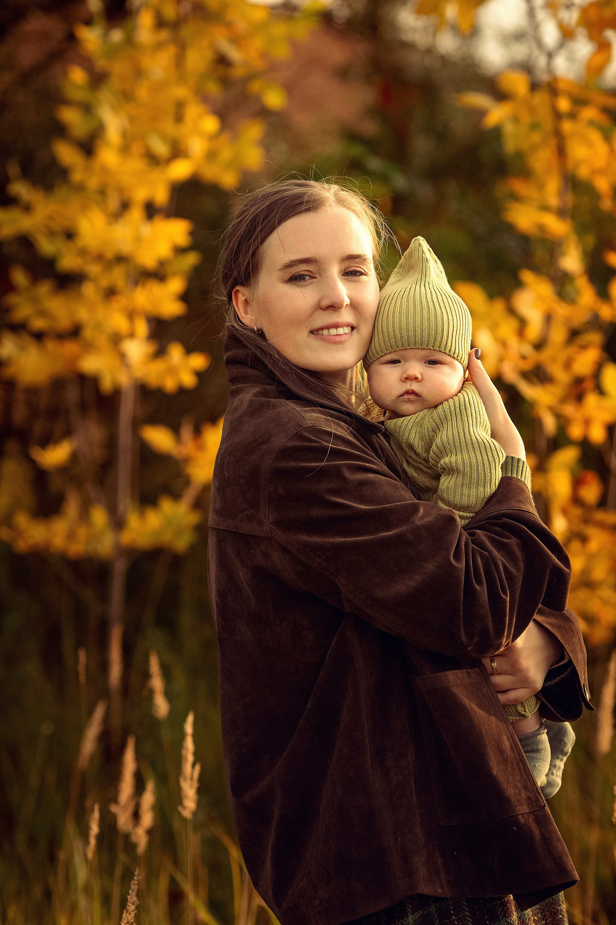Осенняя съемка с малышом на природе. Tatyana Nadezhdina Family photographer