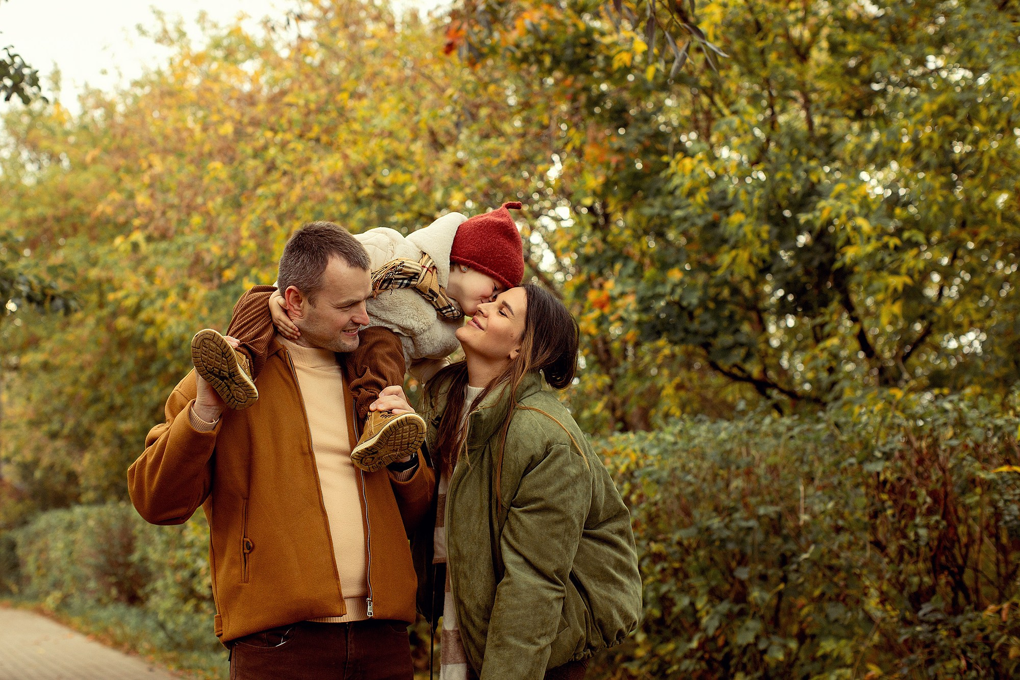 Осенняя семейная фотосессия у пруда. Tatyana Nadezhdina Family photographer