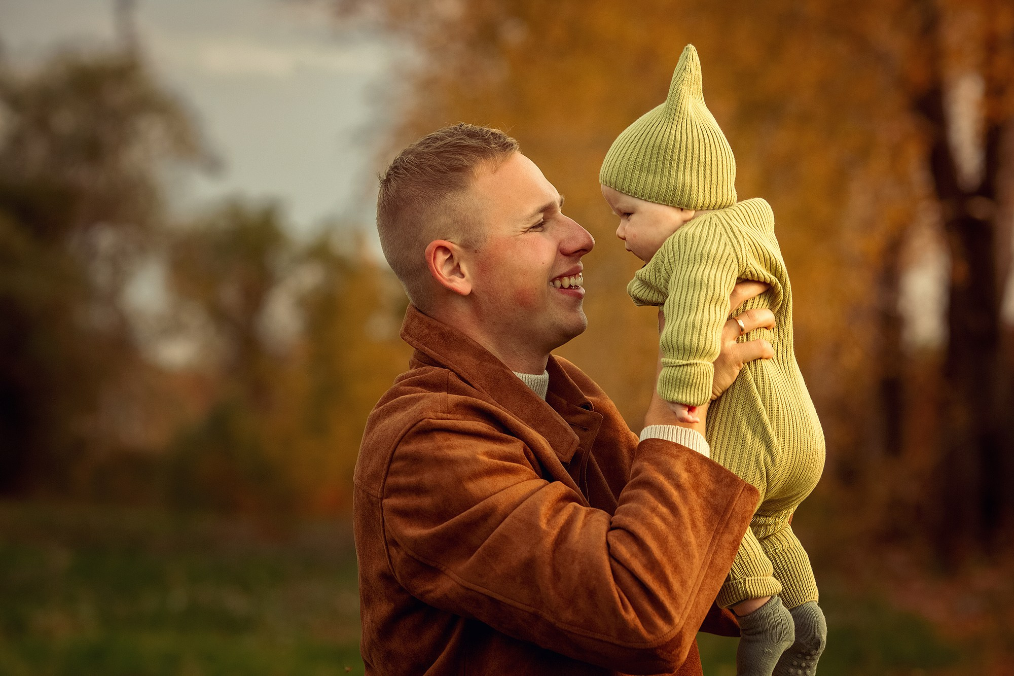 Осенняя съемка с малышом на природе. Tatyana Nadezhdina Family photographer