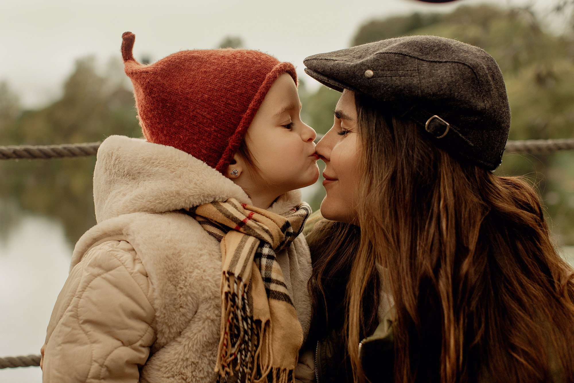 Осенняя семейная фотосессия у пруда. Tatyana Nadezhdina Family photographer