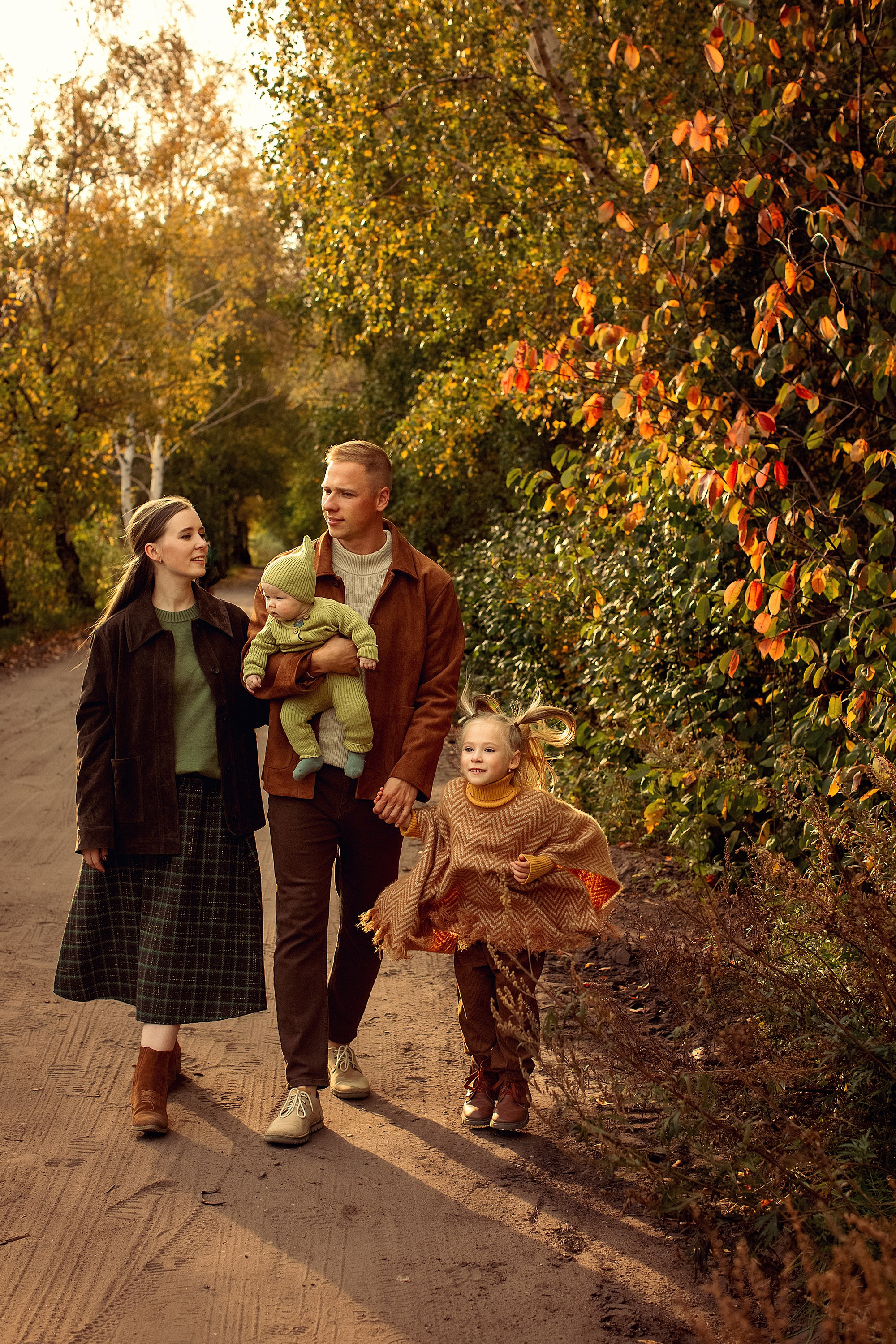Осенняя съемка с малышом на природе. Tatyana Nadezhdina Family photographer