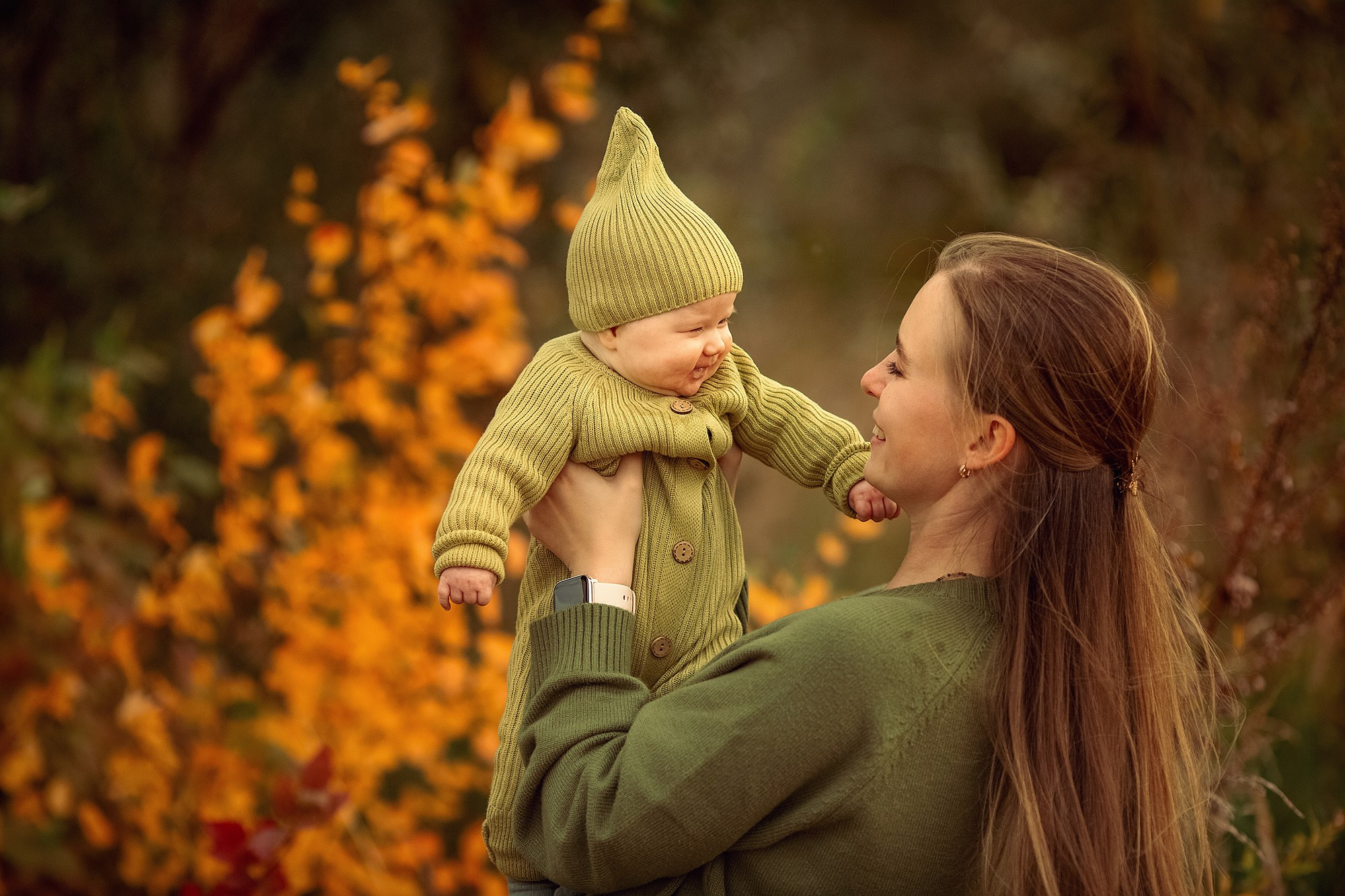 Осенняя съемка с малышом на природе. Tatyana Nadezhdina Family photographer