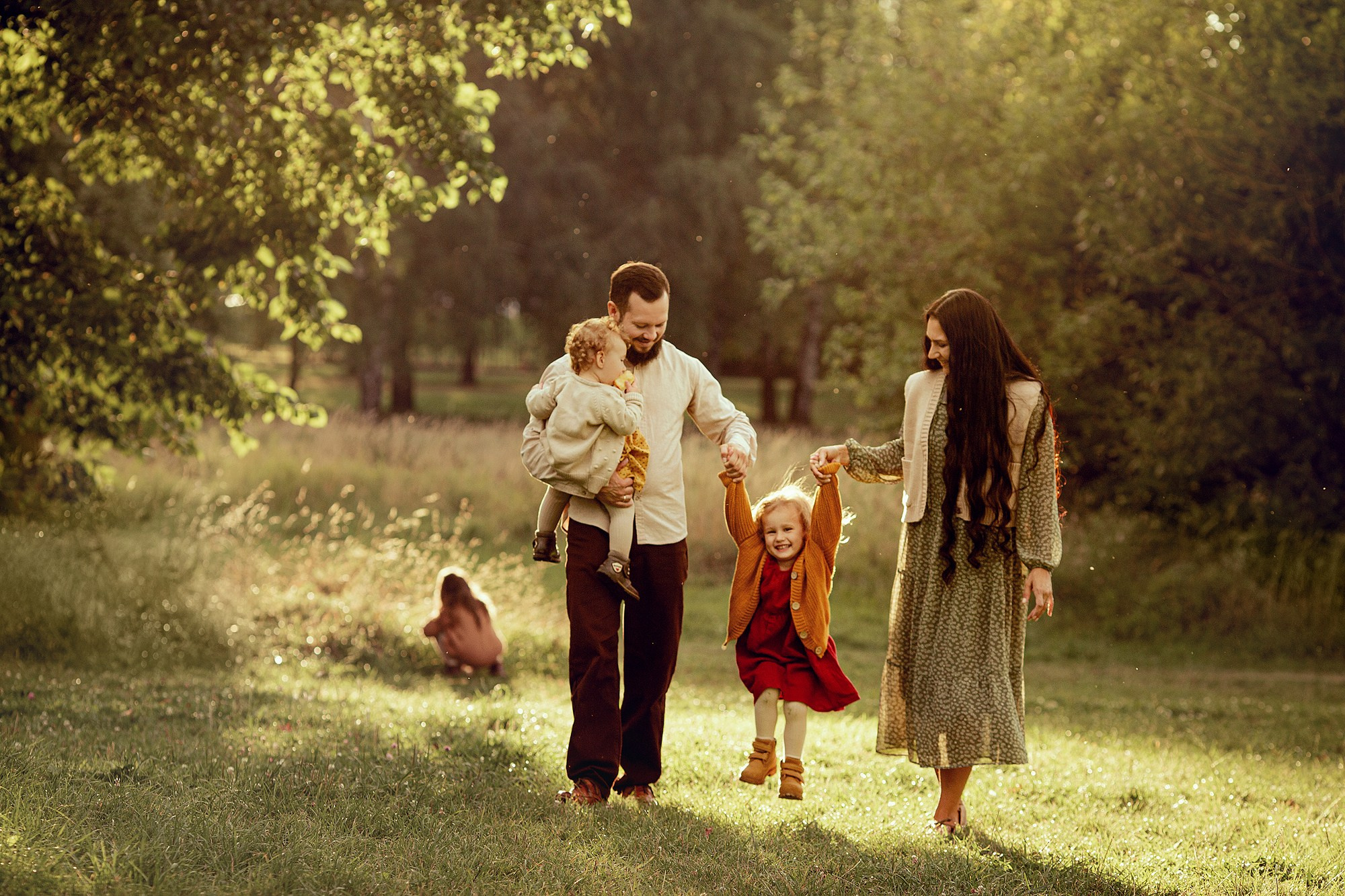 Семейная фотосессия с яблоками. Tatyana Nadezhdina Family photographer