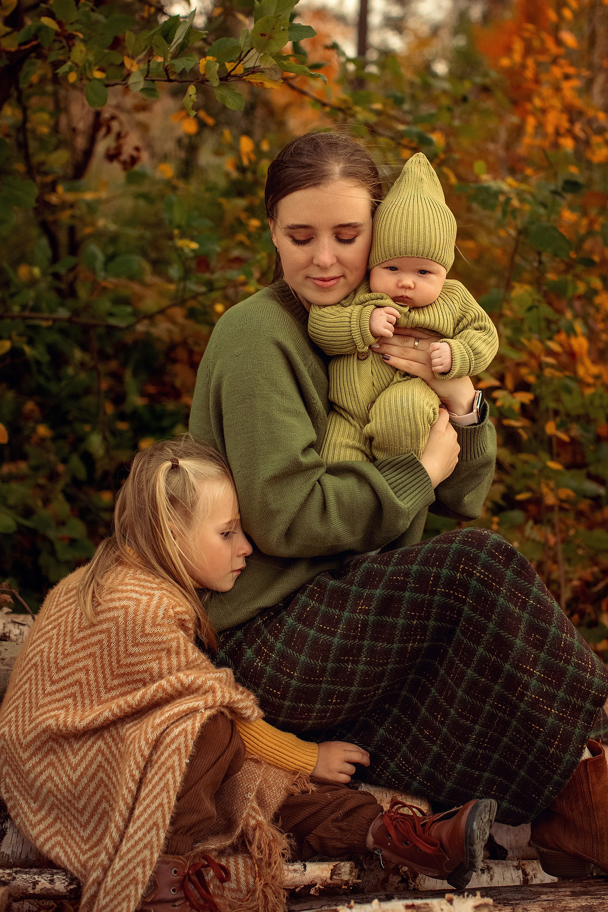 Осенняя съемка с малышом на природе. Tatyana Nadezhdina Family photographer