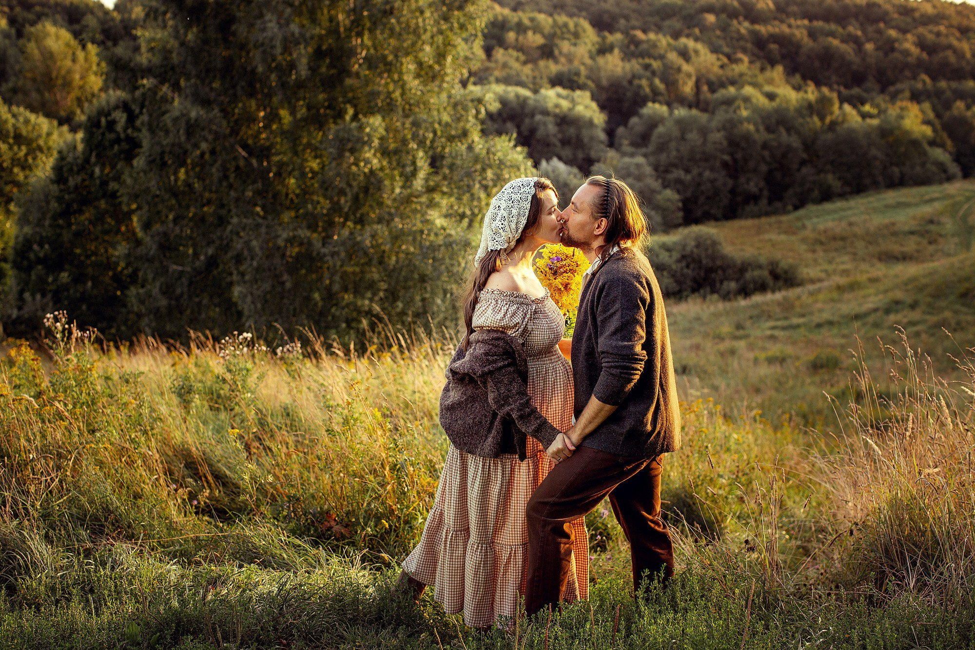 Семейная фотосессия с яблоками. Tatyana Nadezhdina Family photographer