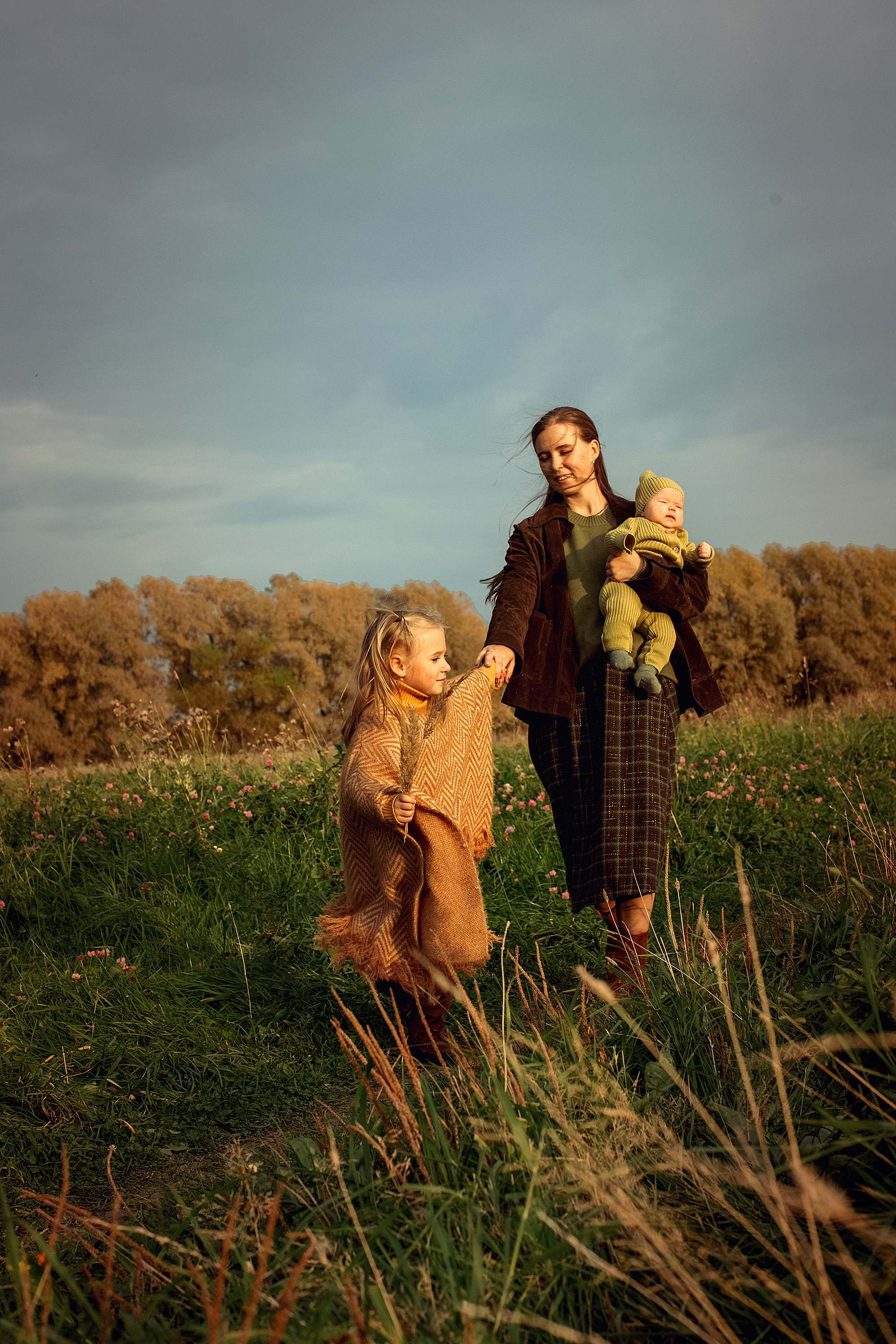 Осенняя съемка с малышом на природе. Tatyana Nadezhdina Family photographer