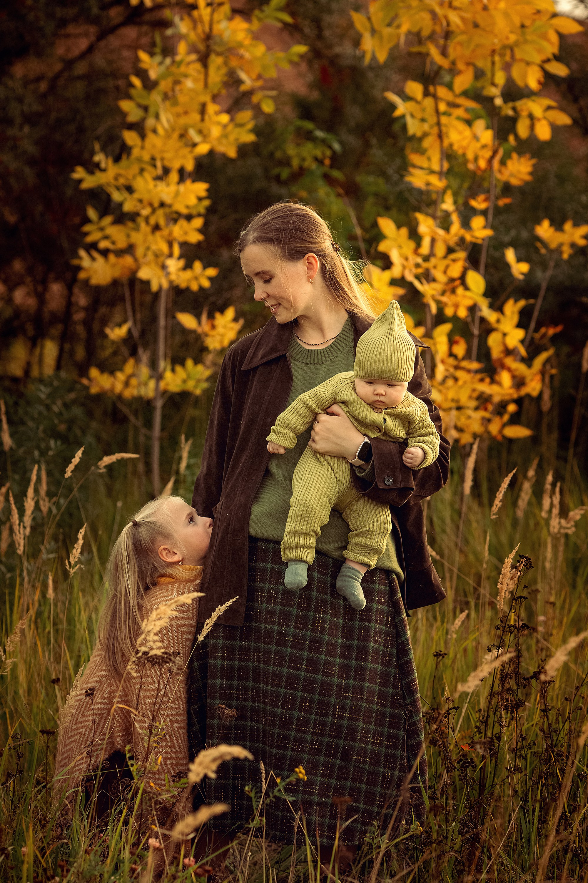 Осенняя съемка с малышом на природе. Tatyana Nadezhdina Family photographer
