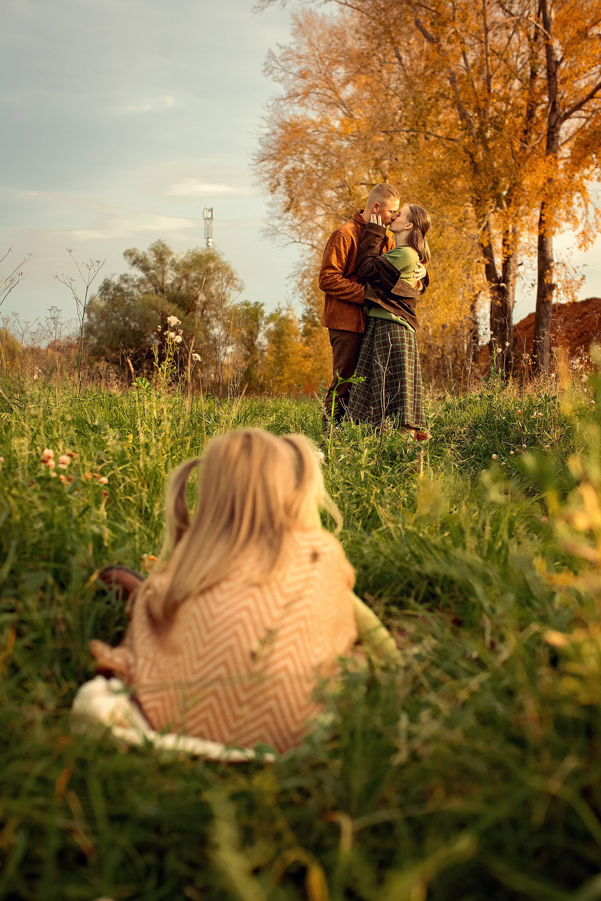 Осенняя съемка с малышом на природе. Tatyana Nadezhdina Family photographer