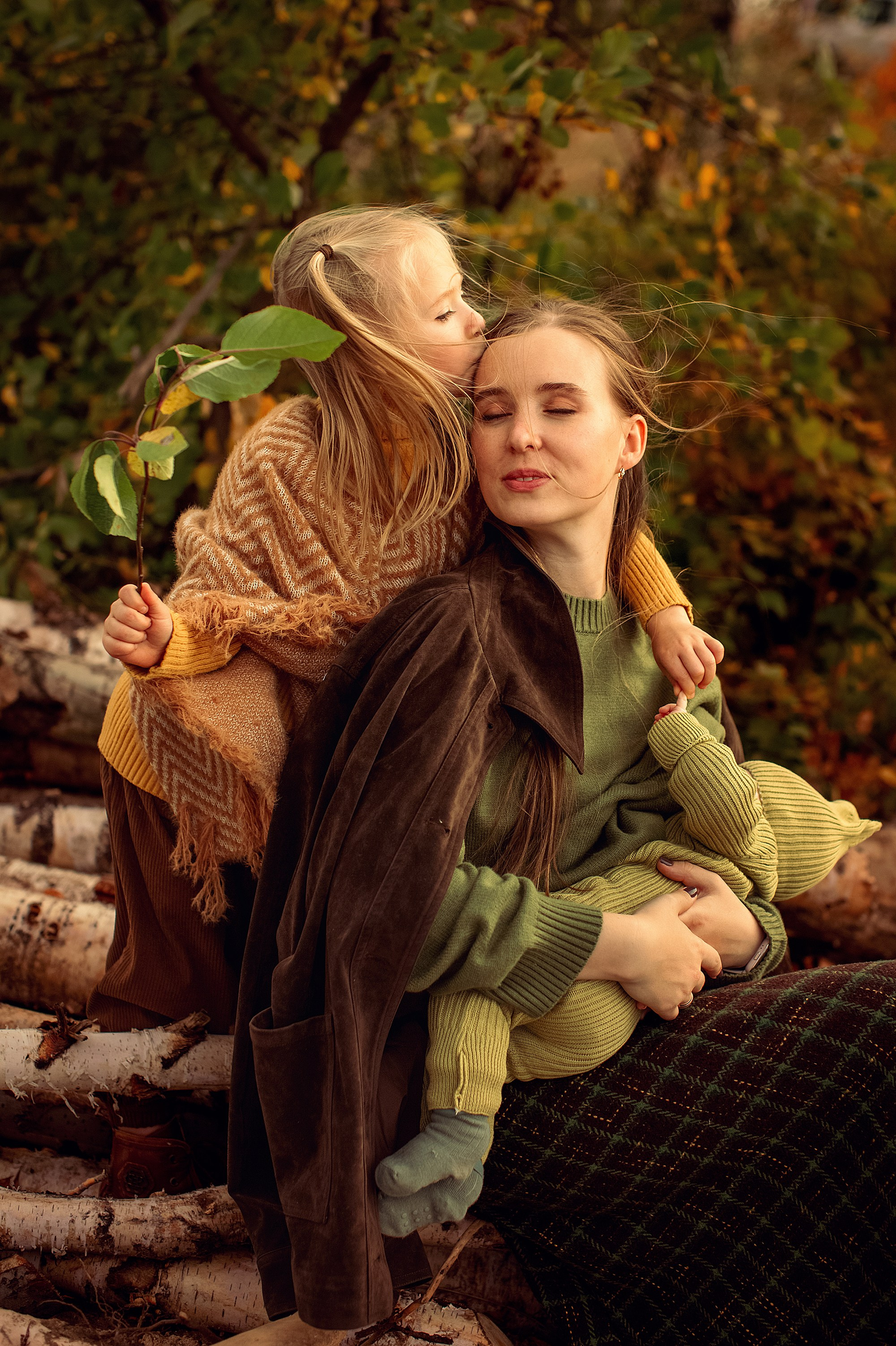 Осенняя съемка с малышом на природе. Tatyana Nadezhdina Family photographer