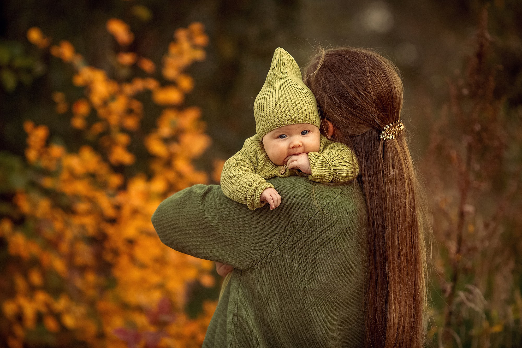 Осенняя съемка с малышом на природе. Tatyana Nadezhdina Family photographer