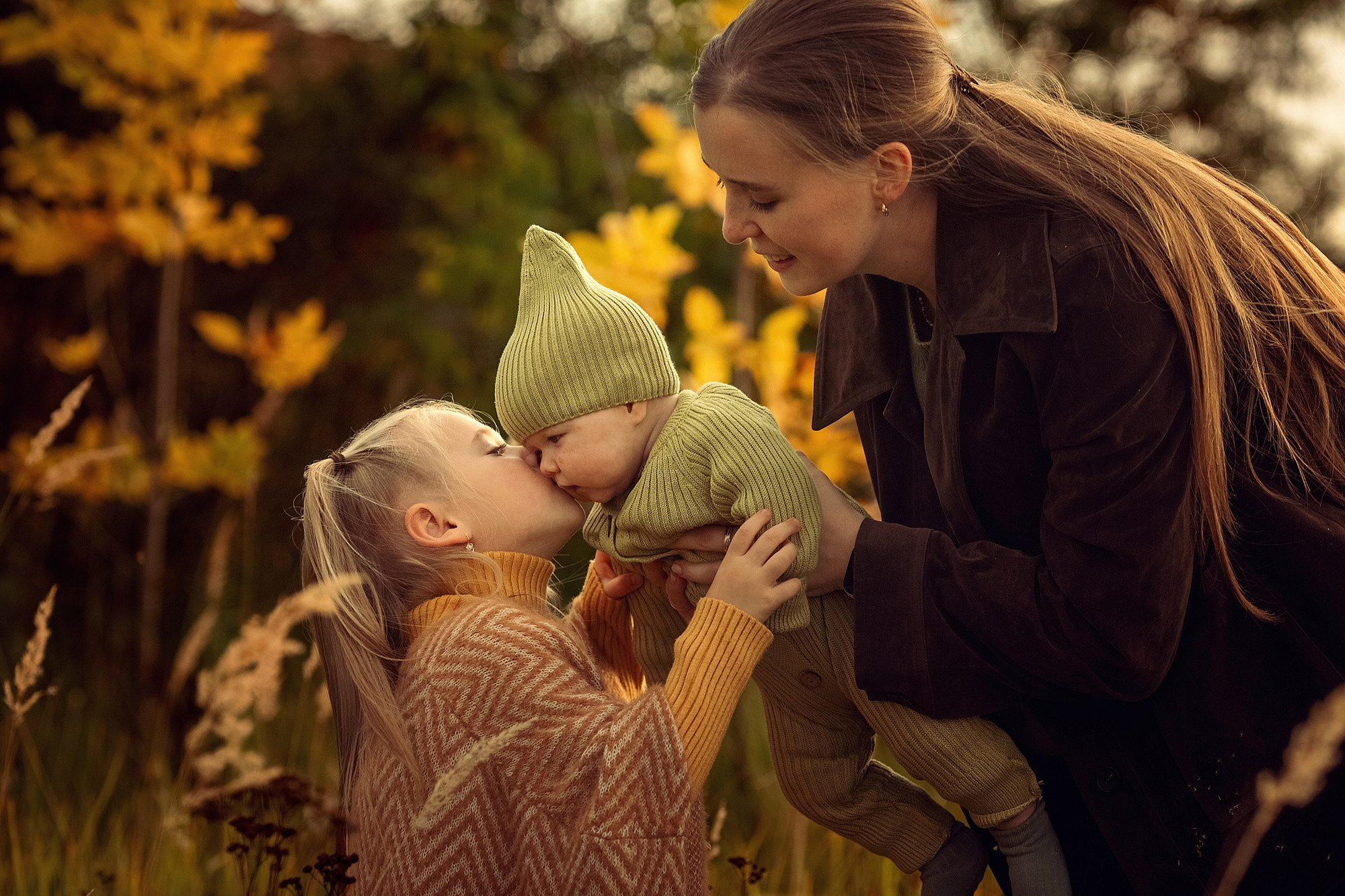 Осенняя съемка с малышом на природе. Tatyana Nadezhdina Family photographer