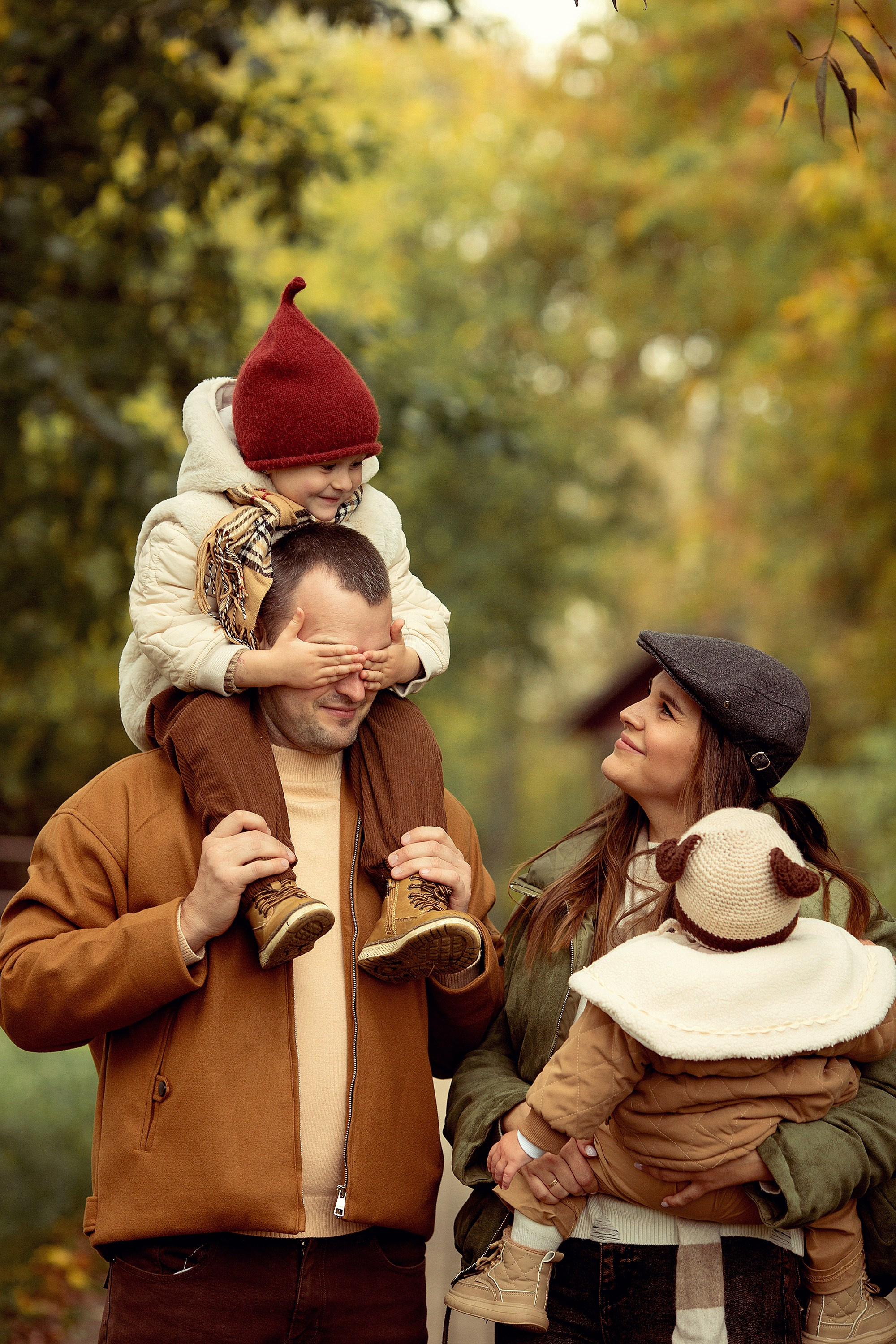 Осенняя семейная фотосессия у пруда. Tatyana Nadezhdina Family photographer