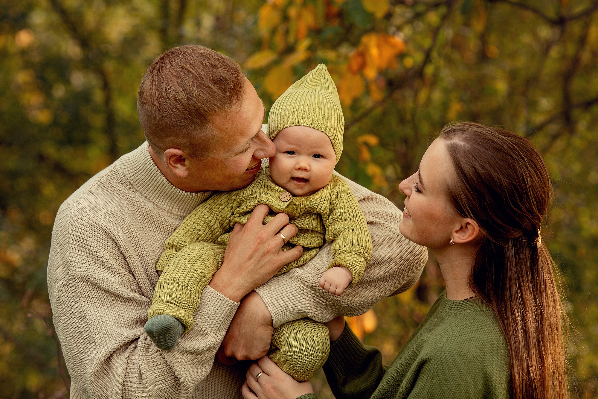 Осенняя съемка с малышом на природе. Tatyana Nadezhdina Family photographer