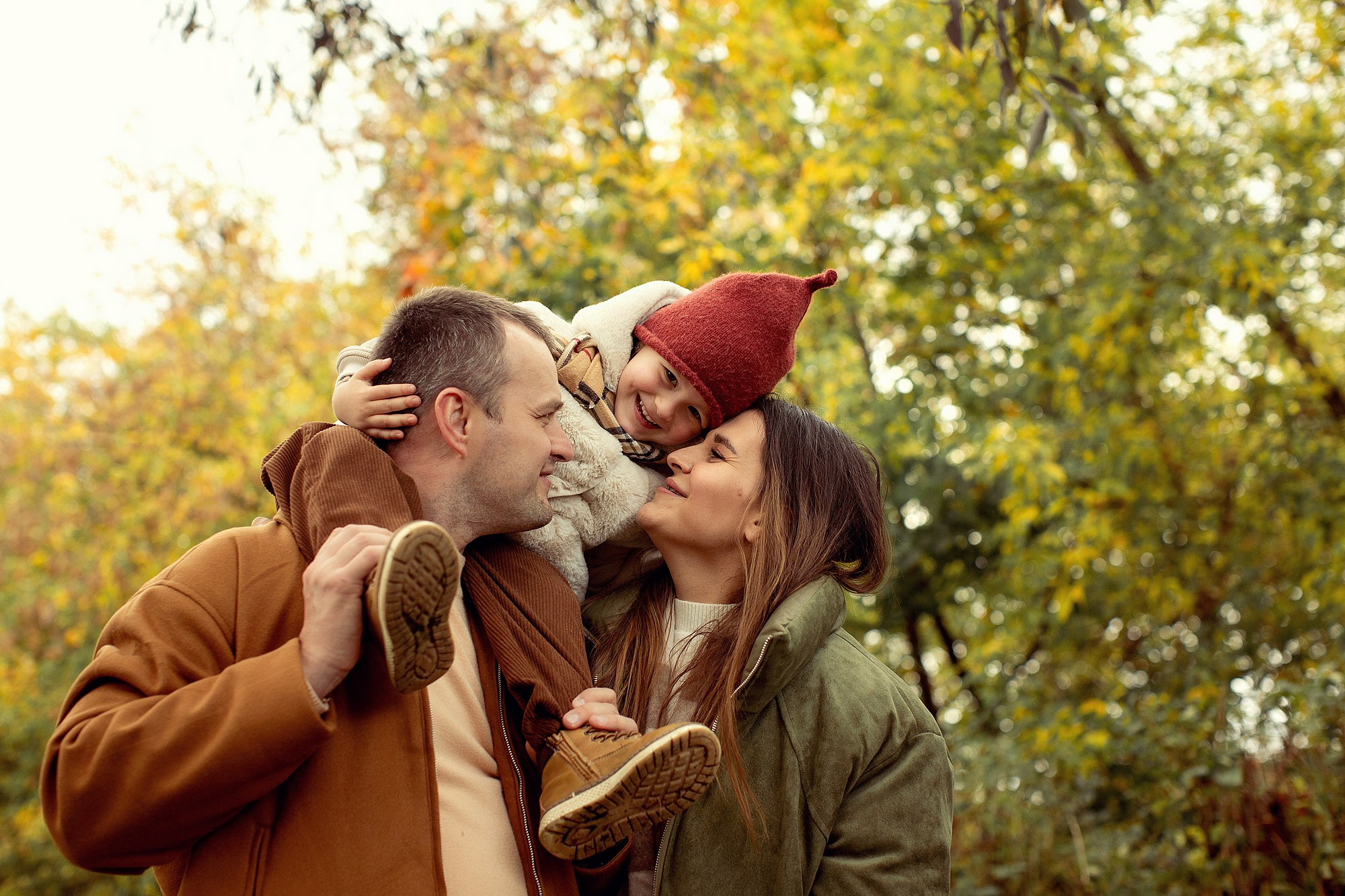 Осенняя семейная фотосессия у пруда. Tatyana Nadezhdina Family photographer