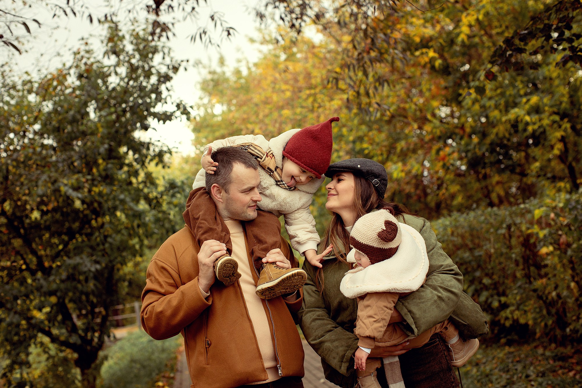 Осенняя семейная фотосессия у пруда. Tatyana Nadezhdina Family photographer