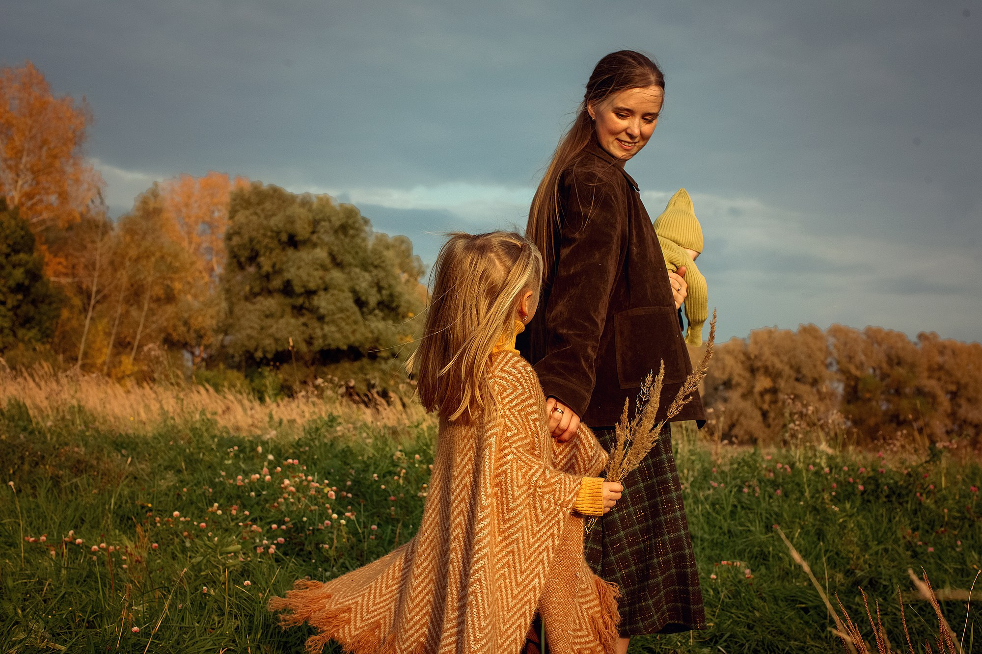 Осенняя съемка с малышом на природе. Tatyana Nadezhdina Family photographer